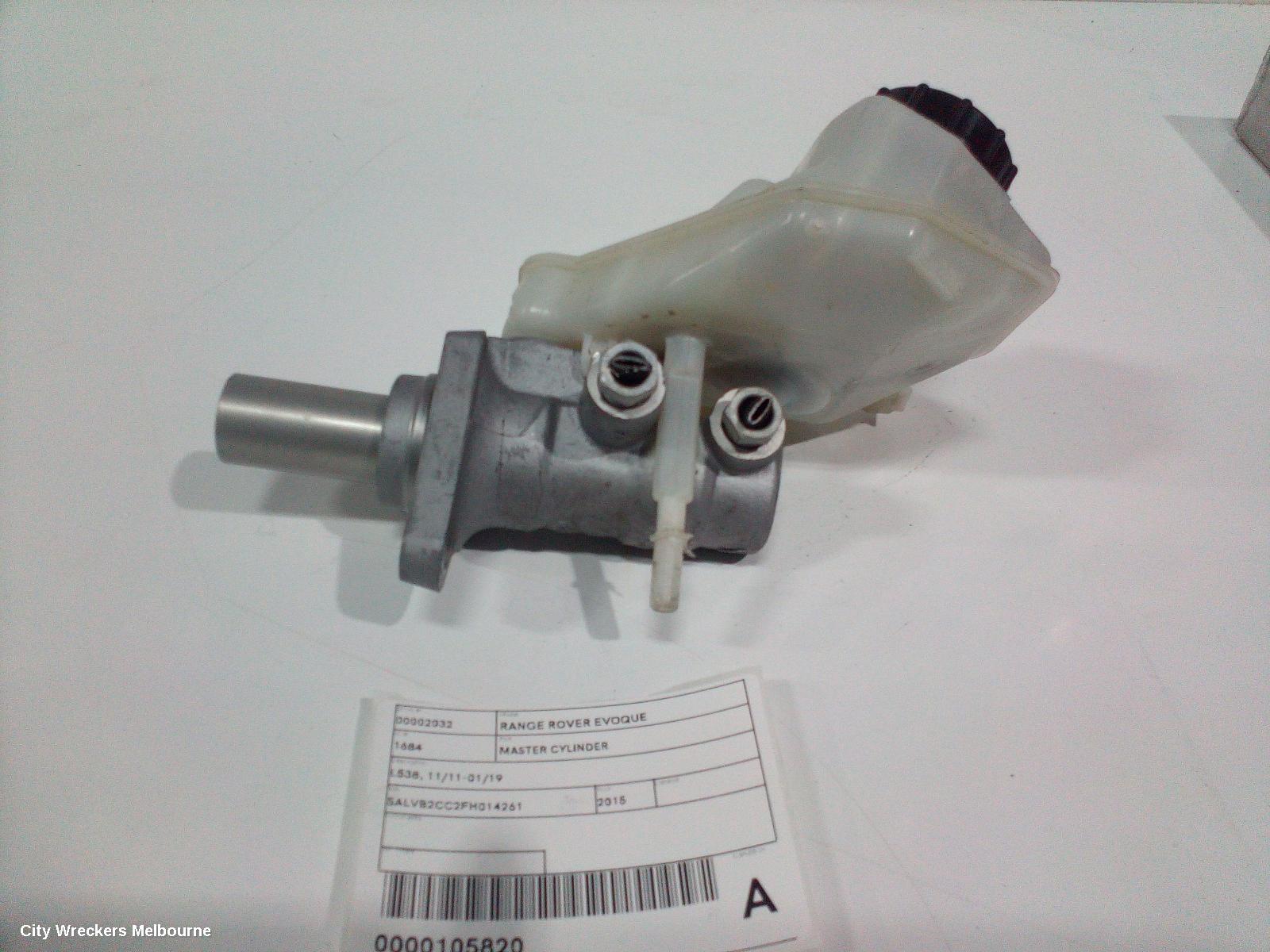 LAND ROVER RANGEROVER EVOQUE MASTER CYLINDER, L538, 11/2011 - 01/2019 - Image 2