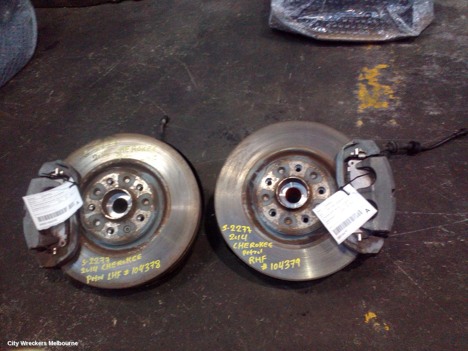 JEEP CHEROKEE RIGHT FRONT HUB ASSEMBLY, KL, TRAILHAWK/LIMITED TYPE, 4WD, 02/2014 - 03/2018 - Image 3