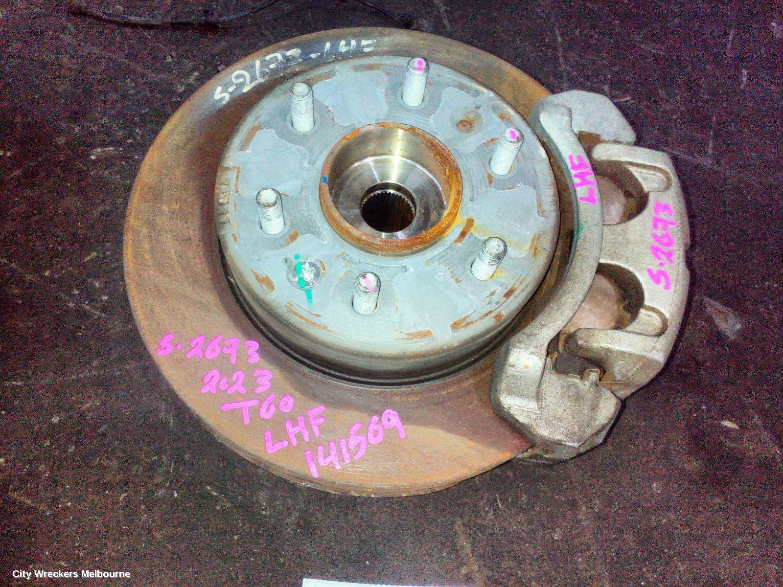 LDV T60 LEFT FRONT HUB ASSEMBLY, SK8C, 09/2021 ONWARDS - Image 1