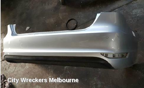 VOLKSWAGEN JETTA REAR BUMPER, 1B, W/ PARK SENSORS TYPE, 02/2011 - 12/2014 - Image 1