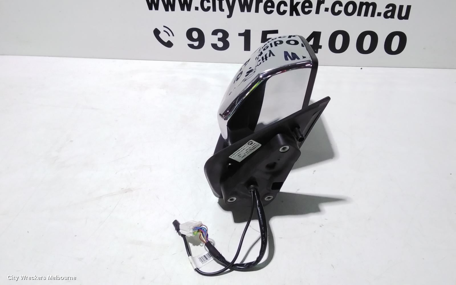 LDV T60 RIGHT DOOR MIRROR, SK8C, CHROME, W/ CAMERA TYPE, 07/2017 ONWARDS - Image 3