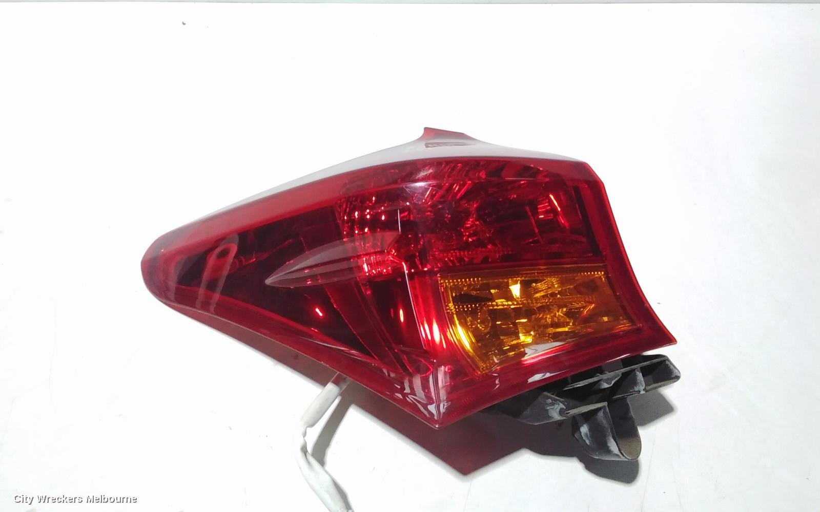 TOYOTA COROLLA LEFT TAILLIGHT, ZRE182R, HATCH, 10/2012 - 03/2015 - Image 1