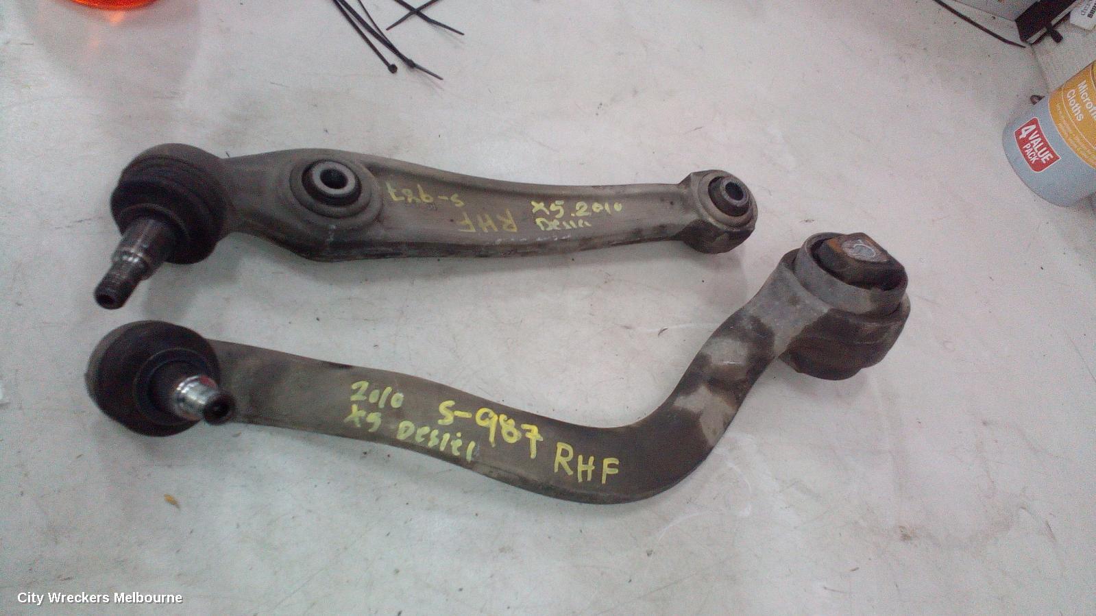 BMW X5 LEFT FRONT LOWER CONTROL ARM, FRONT (CURVED), E70, M TYPE, 10/2009 - 06/2013 - Image 1