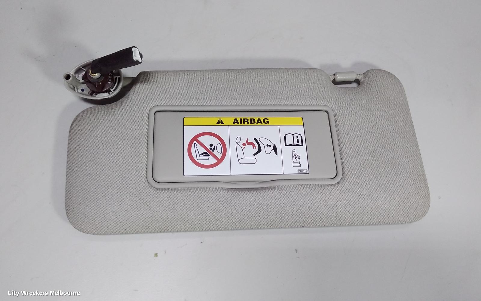 HONDA HRV SUNVISOR, RU5, LH SIDE, 12/2014 ONWARDS - Image 2