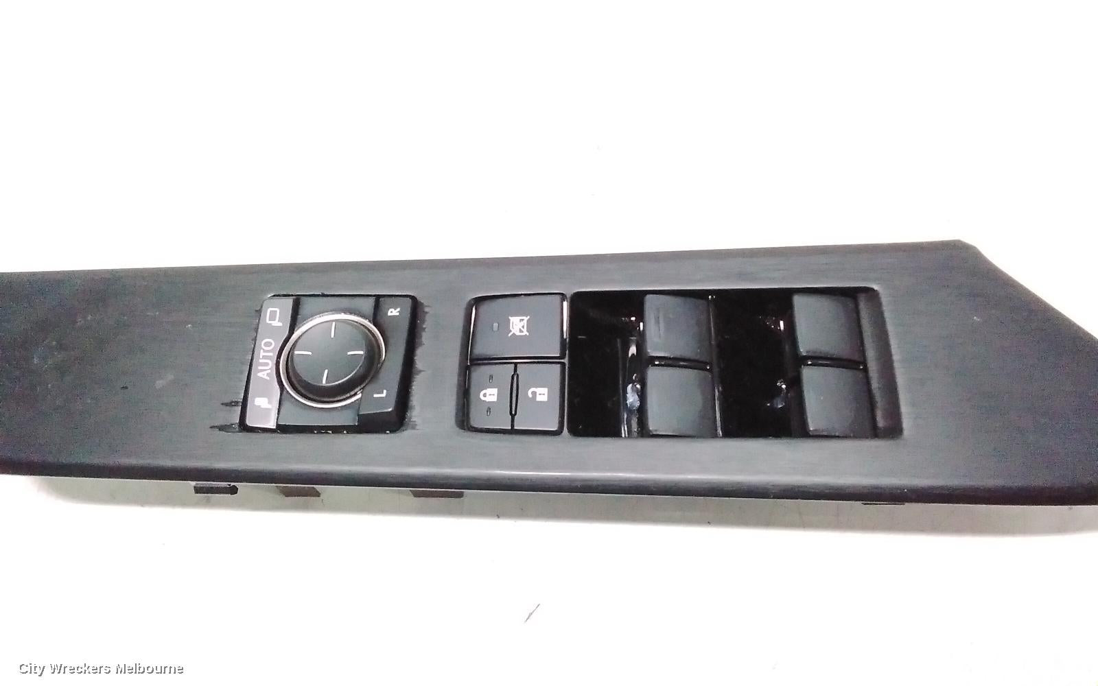 LEXUS UX PWR DR WIND SWITCH, RH FRONT, BLOCK MASTER SWITCH, AUTO FOLD, X10, 10/2018 ONWARDS - Image 2