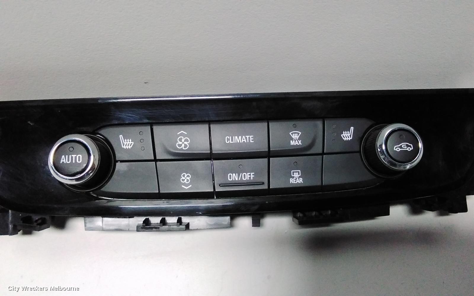 HOLDEN COMMODORE HEATER/AC CONTROLS, DUAL CLIMATE CONTROL, FRONT & REAR HEATED SEAT TYPE, ZB, 10/2017 - 12/2020 - Image 3