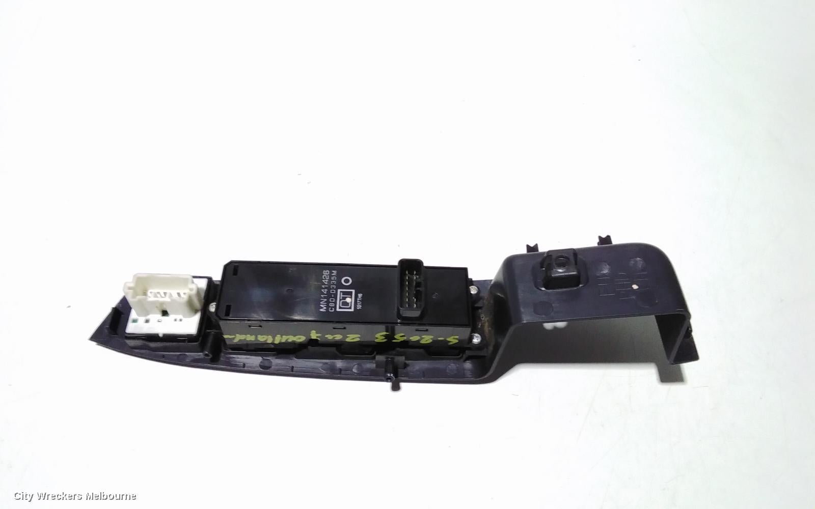MITSUBISHI OUTLANDER PWR DR WIND SWITCH, RH FRONT (MASTERSWITCH), ZG, 11/2006 - 09/2009 - Image 3