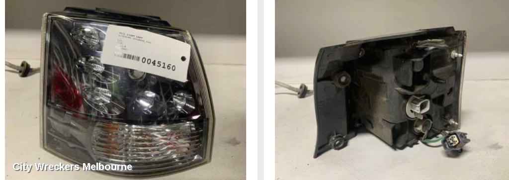 MITSUBISHI OUTLANDER LEFT TAILLIGHT, ZG-ZH, IN BODY, 11/2006 - 10/2012 - Image 1