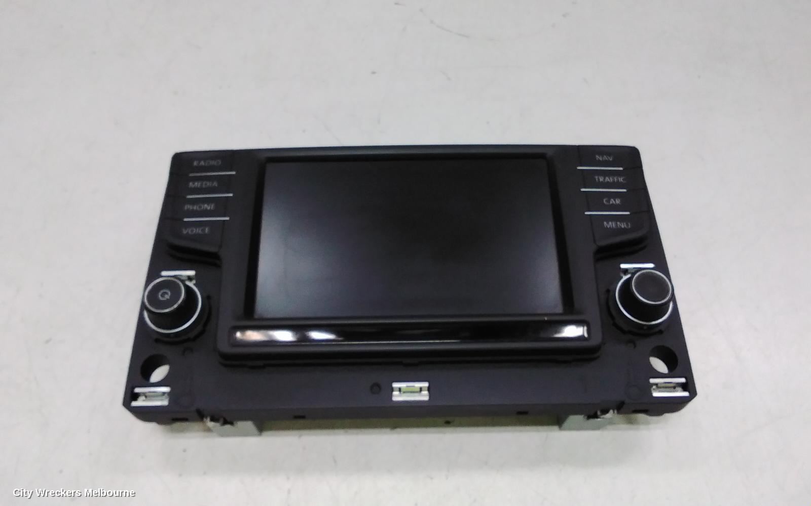 VOLKSWAGEN PASSAT RADIO/CD/DVD/SAT/TV, DISPLAY UNIT, 8IN, DISCOVER PRO AUDIO, SAT NAV TYPE, B8/MK7, 06/2015 - 10/2019 - Image 1