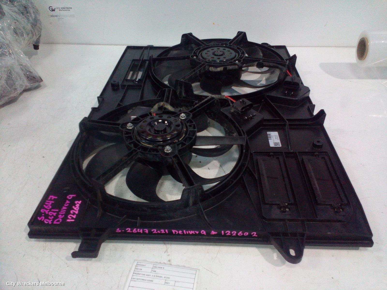 LDV DELIVER 9 FAN, ENGINE FAN ASSY, 2.0, DIESEL, 07/2020 ONWARDS - Image 1