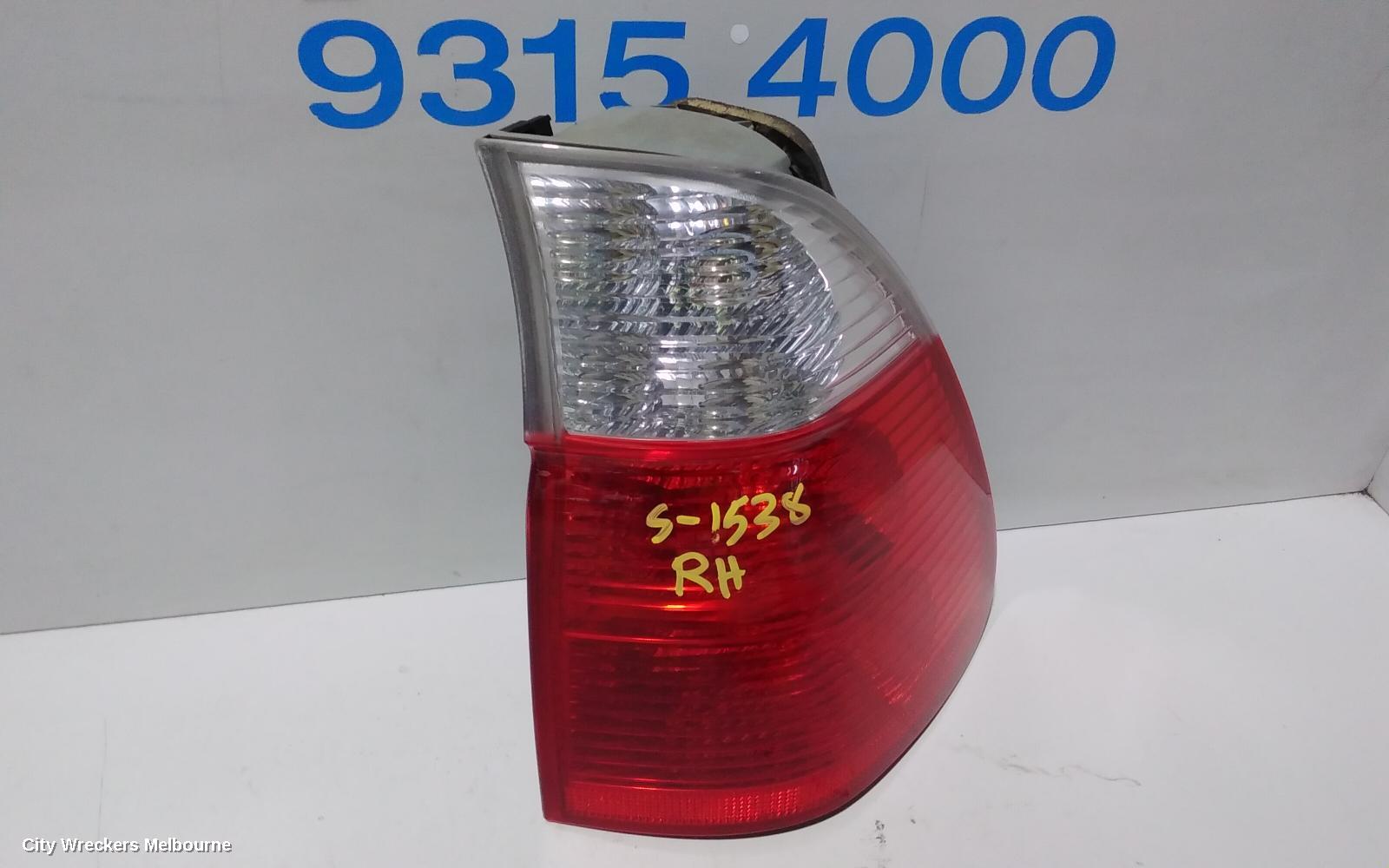 BMW X5 RIGHT TAILLIGHT, CLEAR FLASHER, E53, 10/2003 - 08/2006 - Image 2
