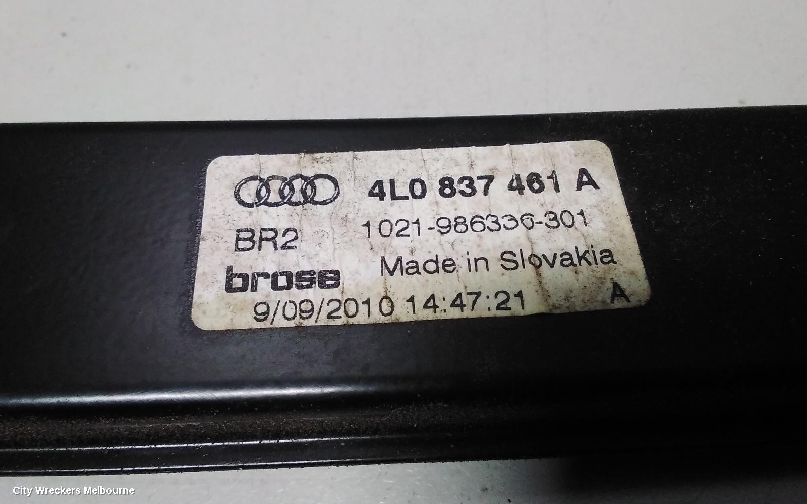 AUDI Q7 LEFT FRONT WINDOW REG/MOTOR, 4L, 09/2006 - 08/2015 - Image 3