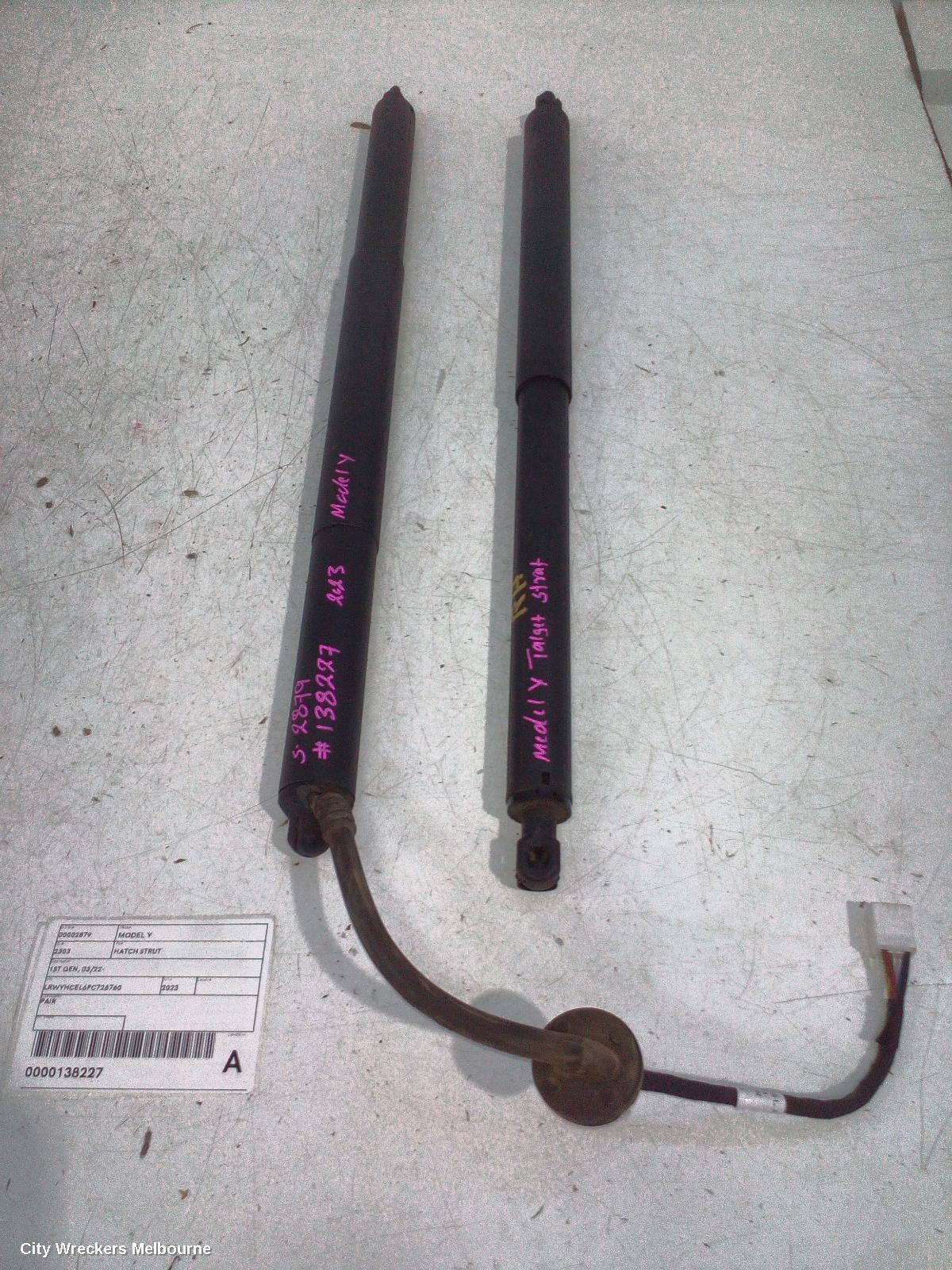 TESLA MODEL Y HATCH STRUT, 1ST GEN, 03/2022 ONWARDS - Image 1