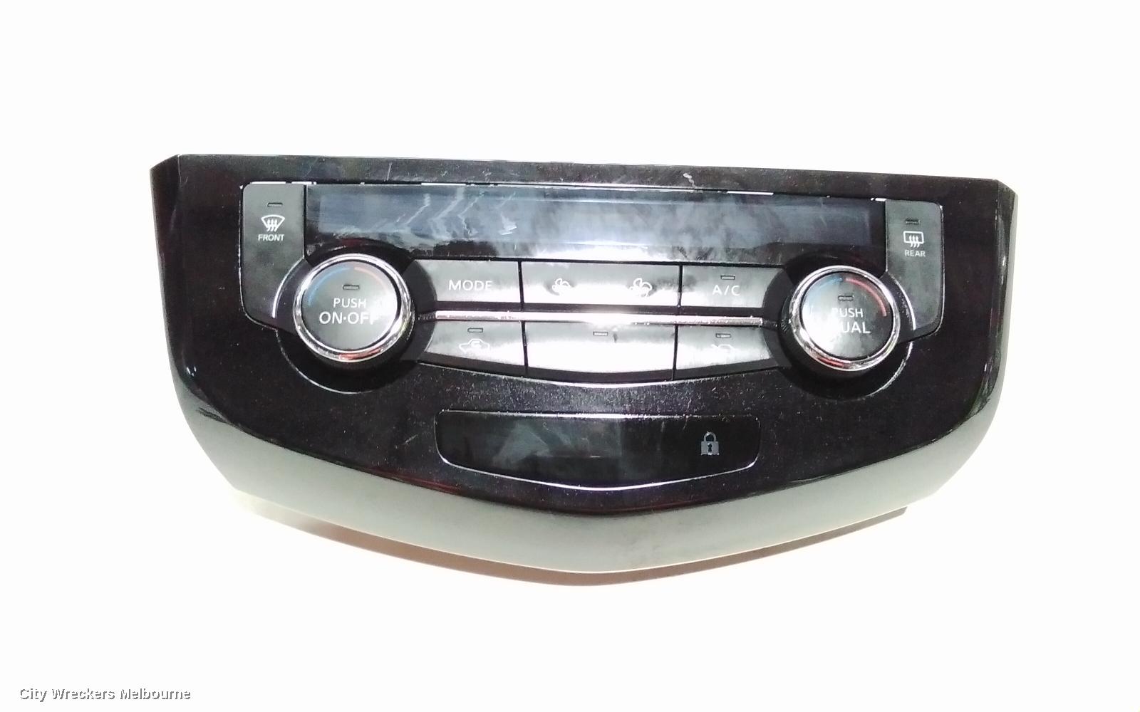 NISSAN QASHQAI HEATER/AC CONTROLS, J11, CLIMATE CONTROL TYPE, 06/2014 - 07/2021 - Image 1