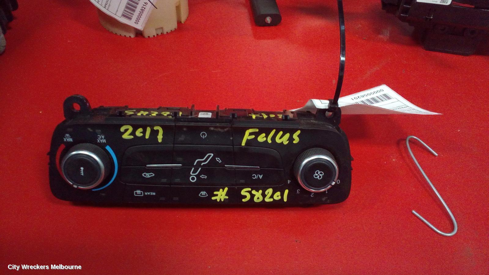 FORD FOCUS HEATER/AC CONTROLS, MANUAL CLIMATE CONTROL TYPE, LZ, 10/2014 - 11/2018 - Image 3
