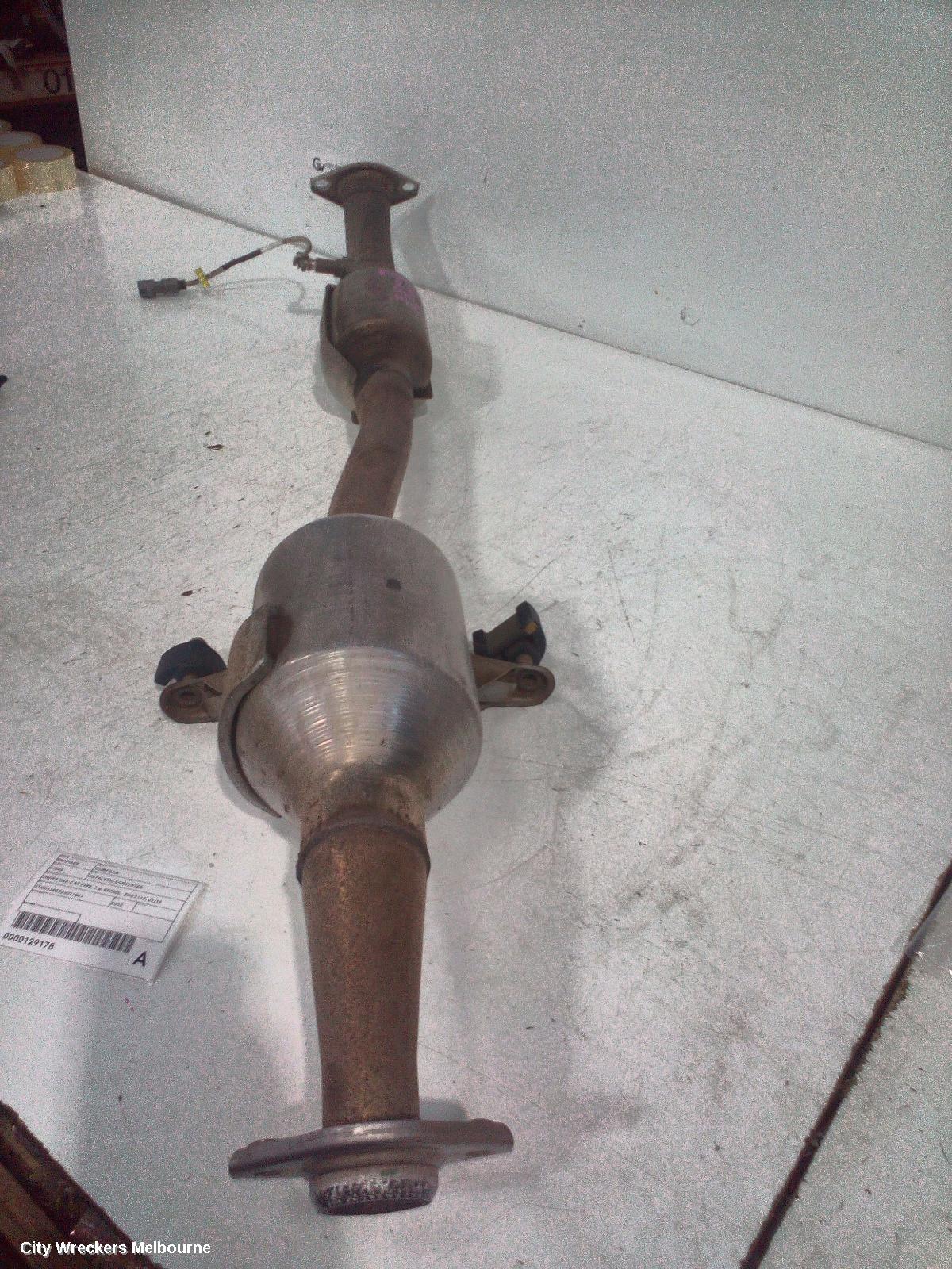 TOYOTA COROLLA CATALYTIC CONVERTER, UNDER CAR-CAT TYPE, 1.8, PETROL, ZWE211R, 07/2018 ONWARDS - Image 2