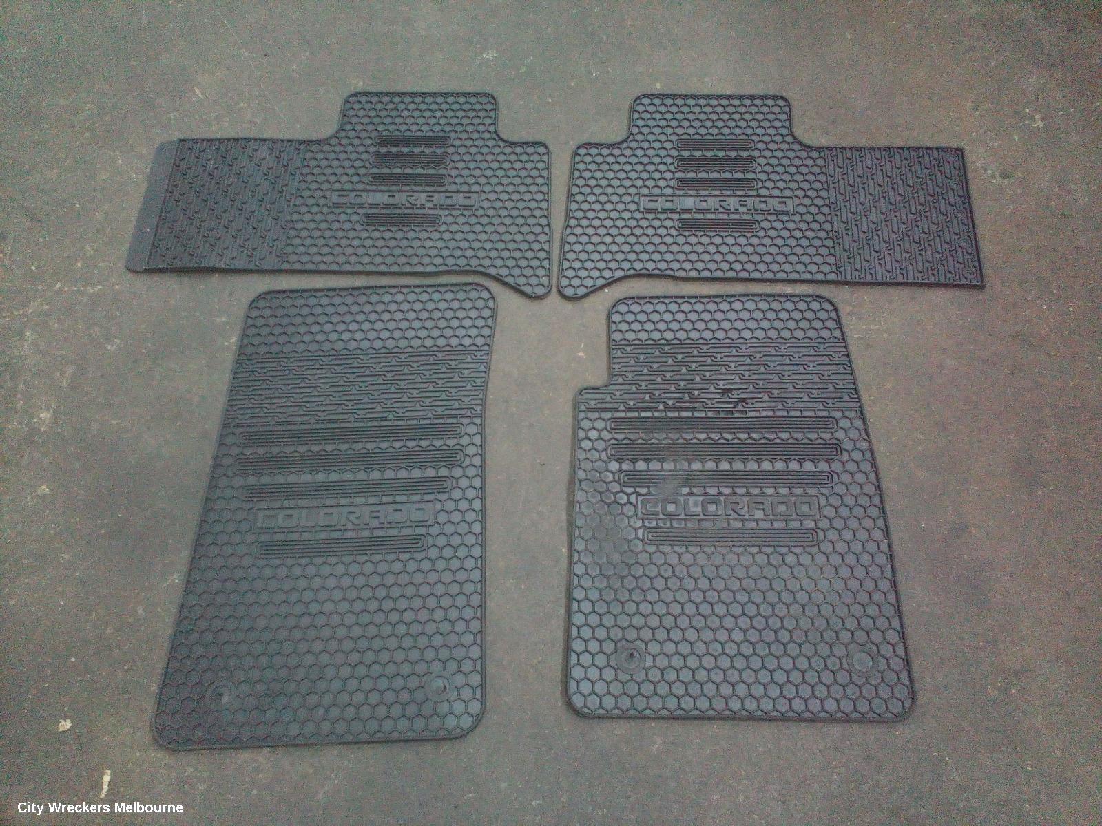 HOLDEN COLORADO FLOOR MATS, RG, 06/2012 - 12/2020 - Image 1