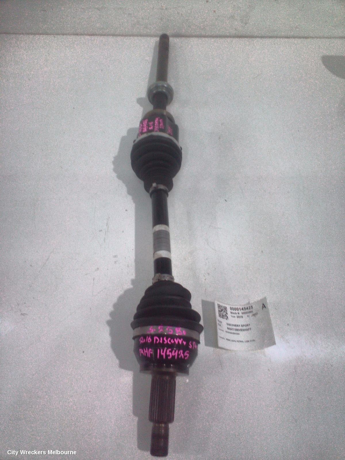 LAND ROVER DISCOVERY SPORT RIGHT DRIVESHAFT, FRONT, AUTO, PETROL, L550, 01/2015 ONWARDS - Image 2