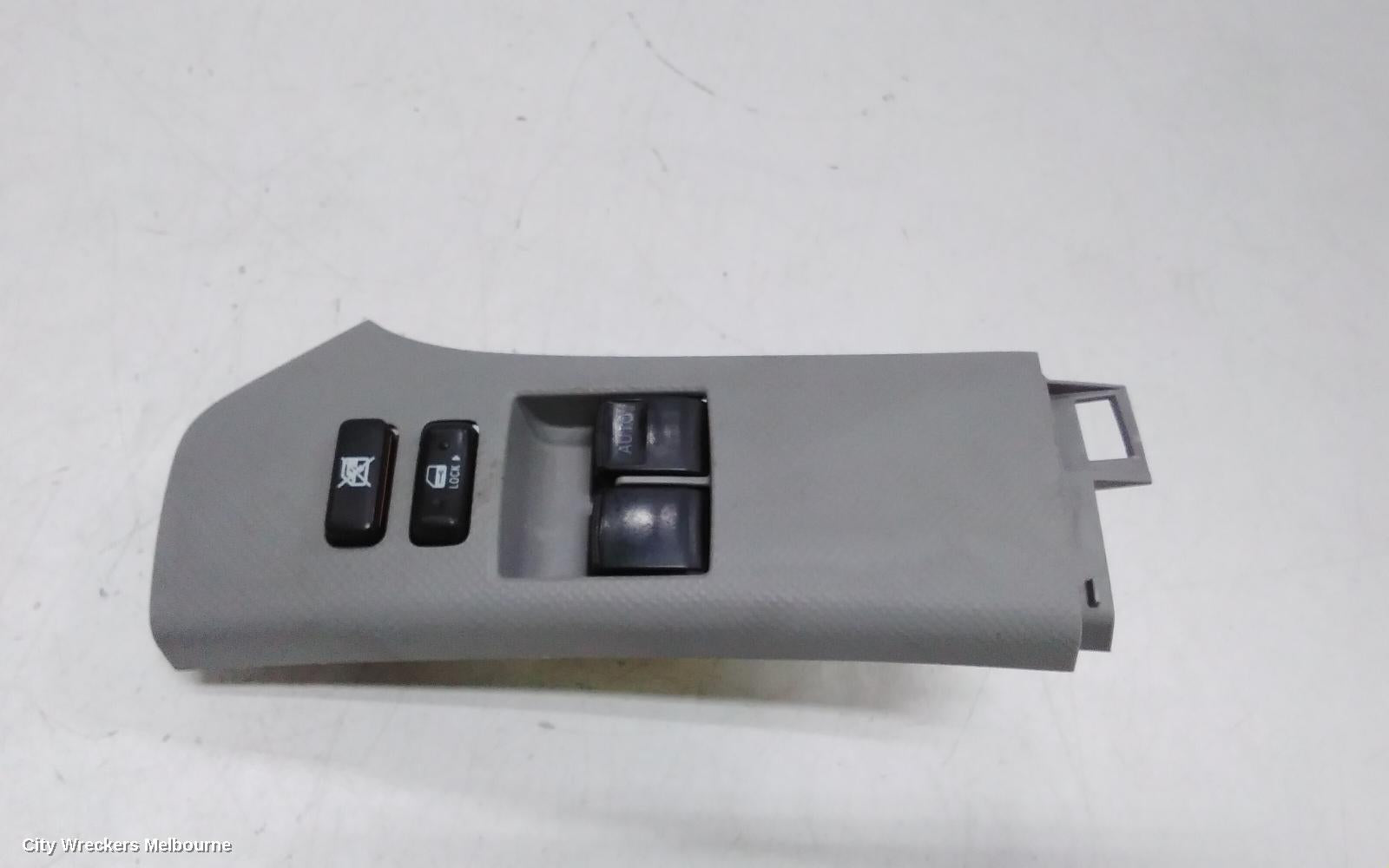 TOYOTA YARIS PWR DR WIND SWITCH, RH FRONT (MASTER SWITCH), 2 SWITCH TYPE, 3DR HATCH, NCP9#, 10/2005 - 07/2011 - Image 2