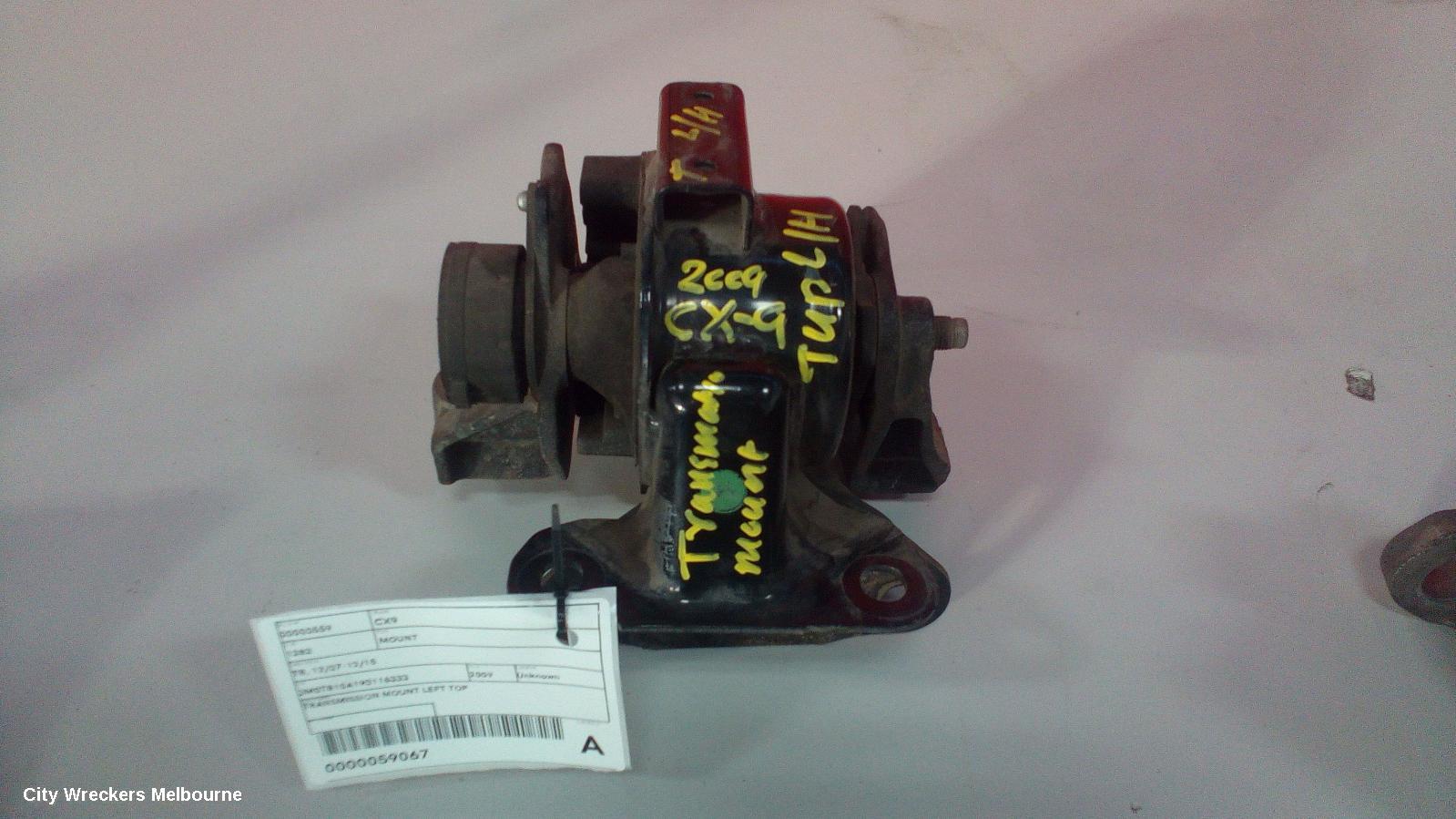 MAZDA CX9 MOUNT, TB, 12/2007 - 12/2015 - Image 1
