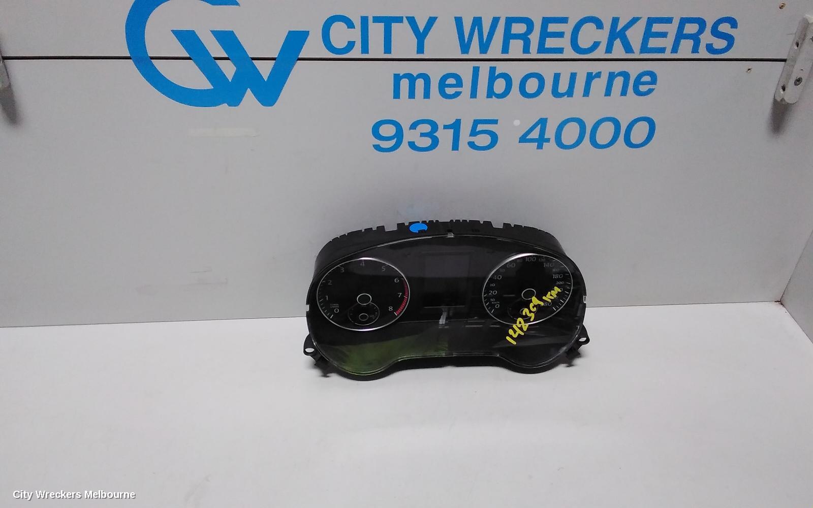 VOLKSWAGEN JETTA INSTRUMENT CLUSTER, PETROL, AUTO T/M, 1B, 02/2011 - 01/2015 - Image 1