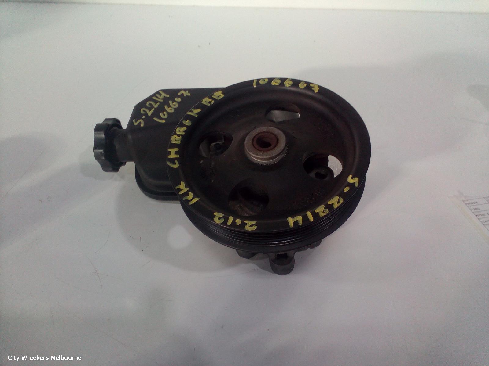 JEEP CHEROKEE STEERING PUMP, PETROL, 3.7, KK, 11/2007 - 10/2012 - Image 1