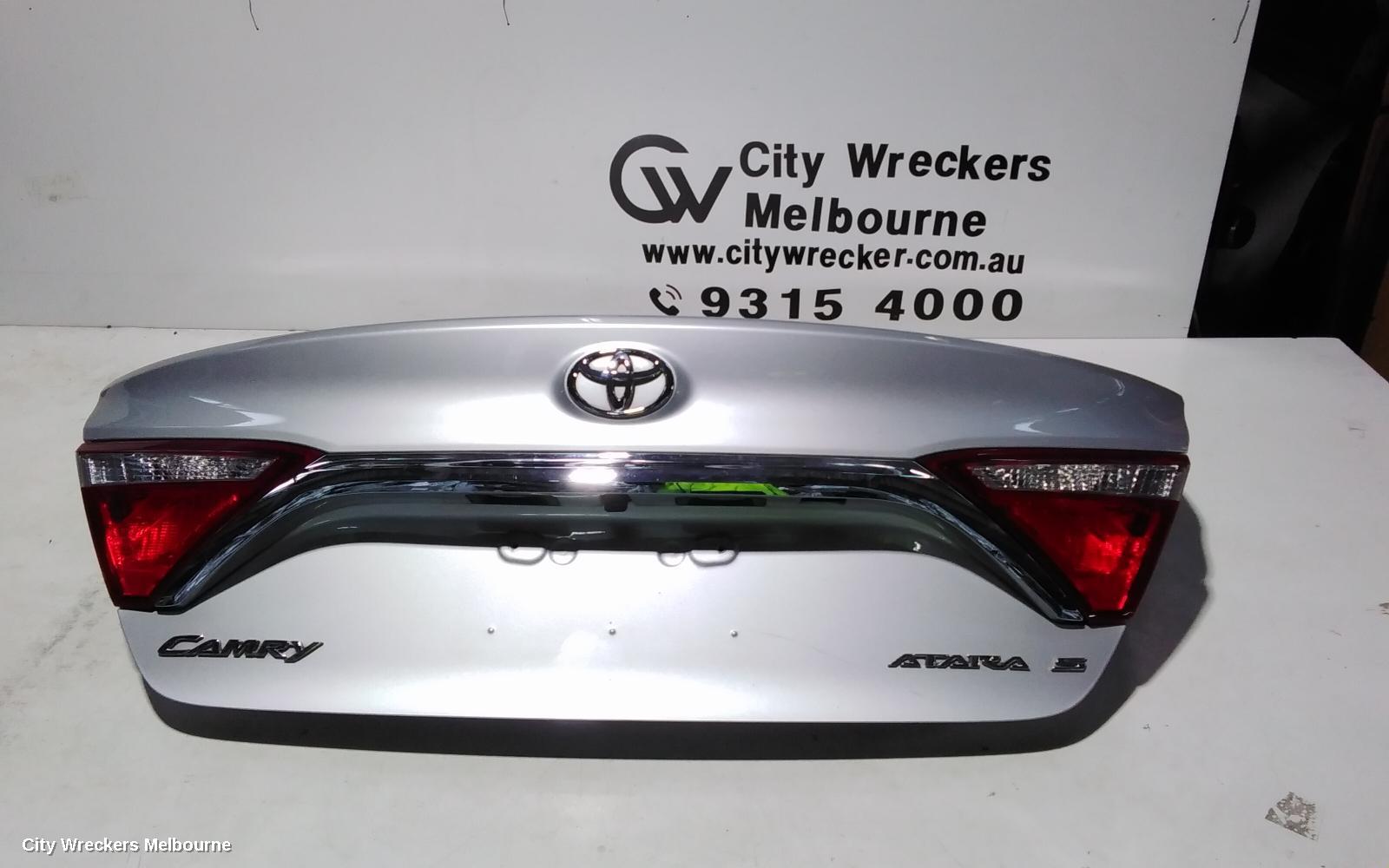 TOYOTA CAMRY BOOTLID/TAILGATE, BOOTLID, ASV50, ALTISE/ATARA S, NON LIP SPOILER TYPE, 04/2015 - 10/2017 - Image 2