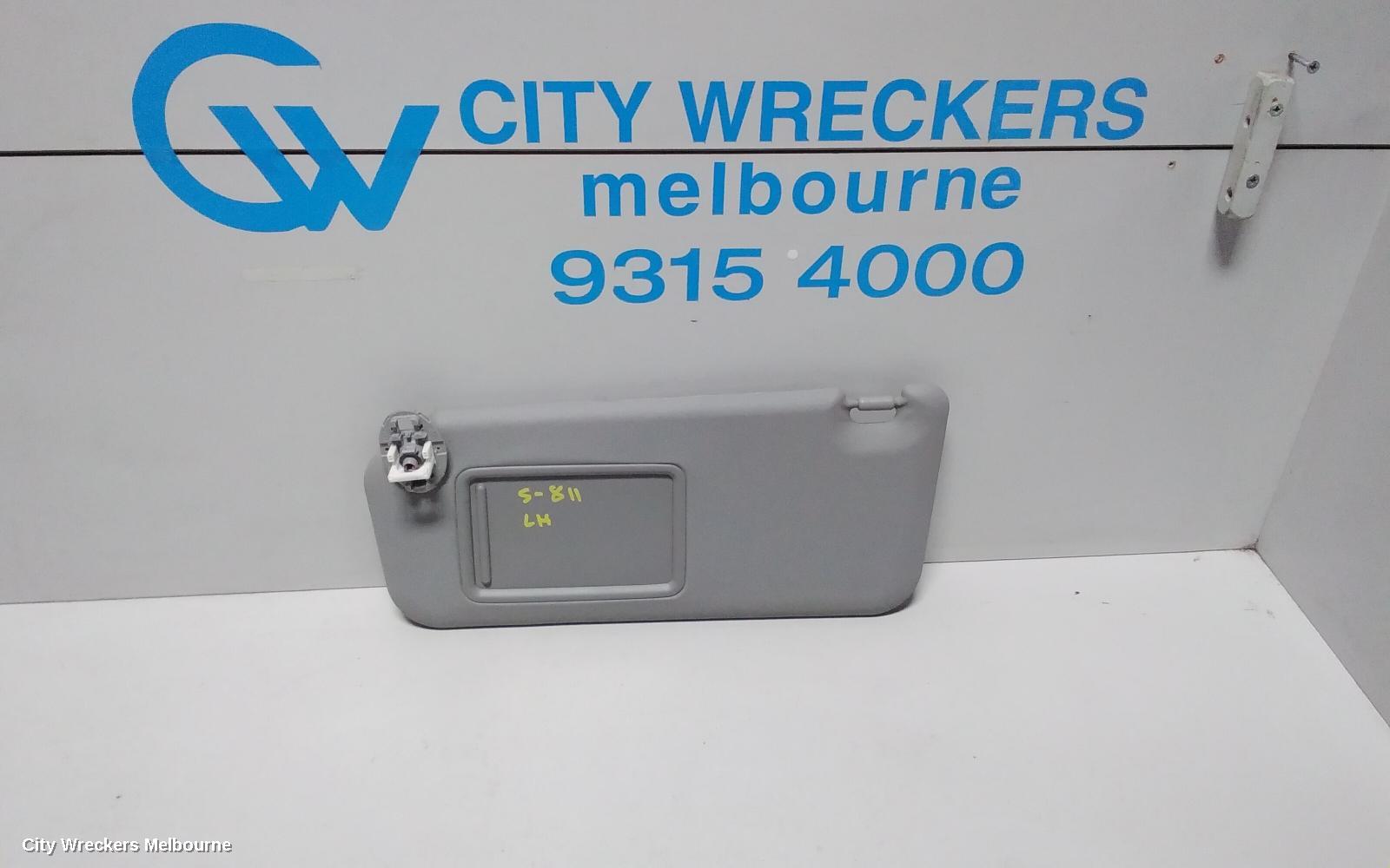 TOYOTA RAV4 SUNVISOR, ACA33, LH SIDE, 11/2005 - 11/2012 - Image 1