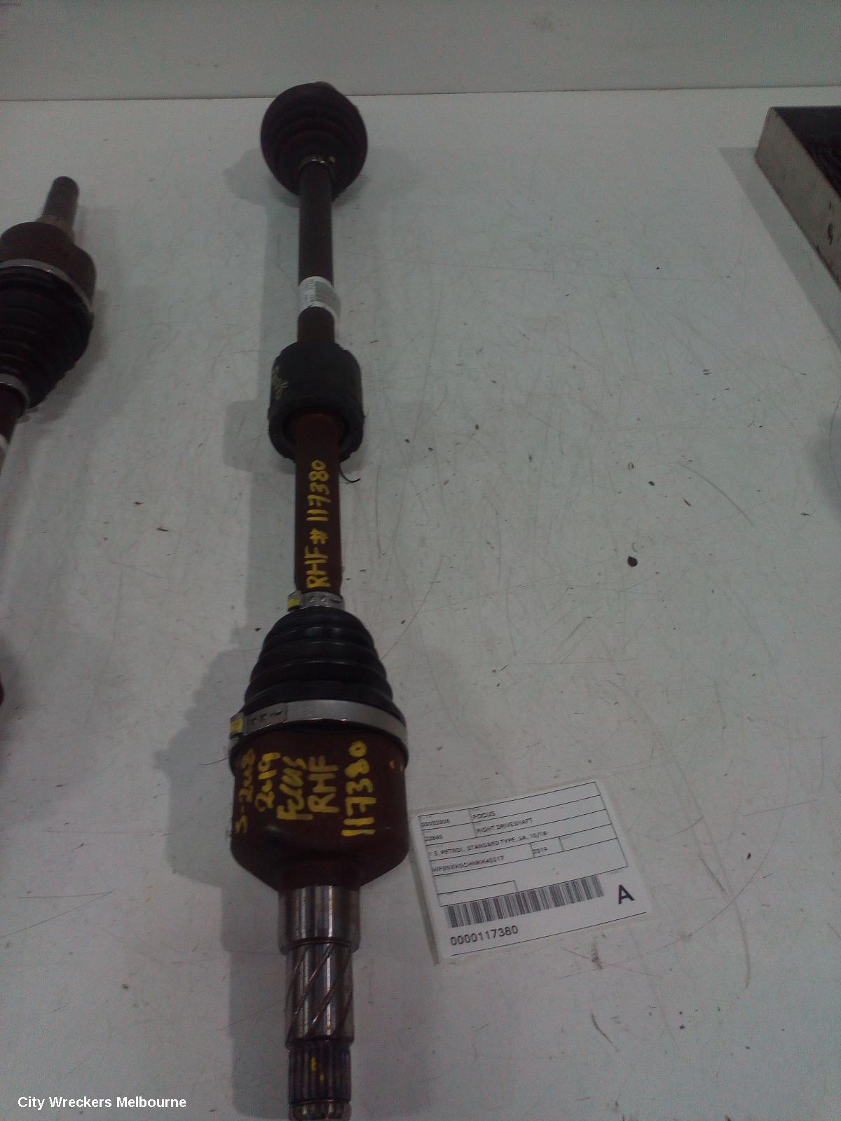 FORD FOCUS RIGHT DRIVESHAFT, 1.5, PETROL, STANDARD TYPE, SA, 10/2018 ONWARDS - Image 1