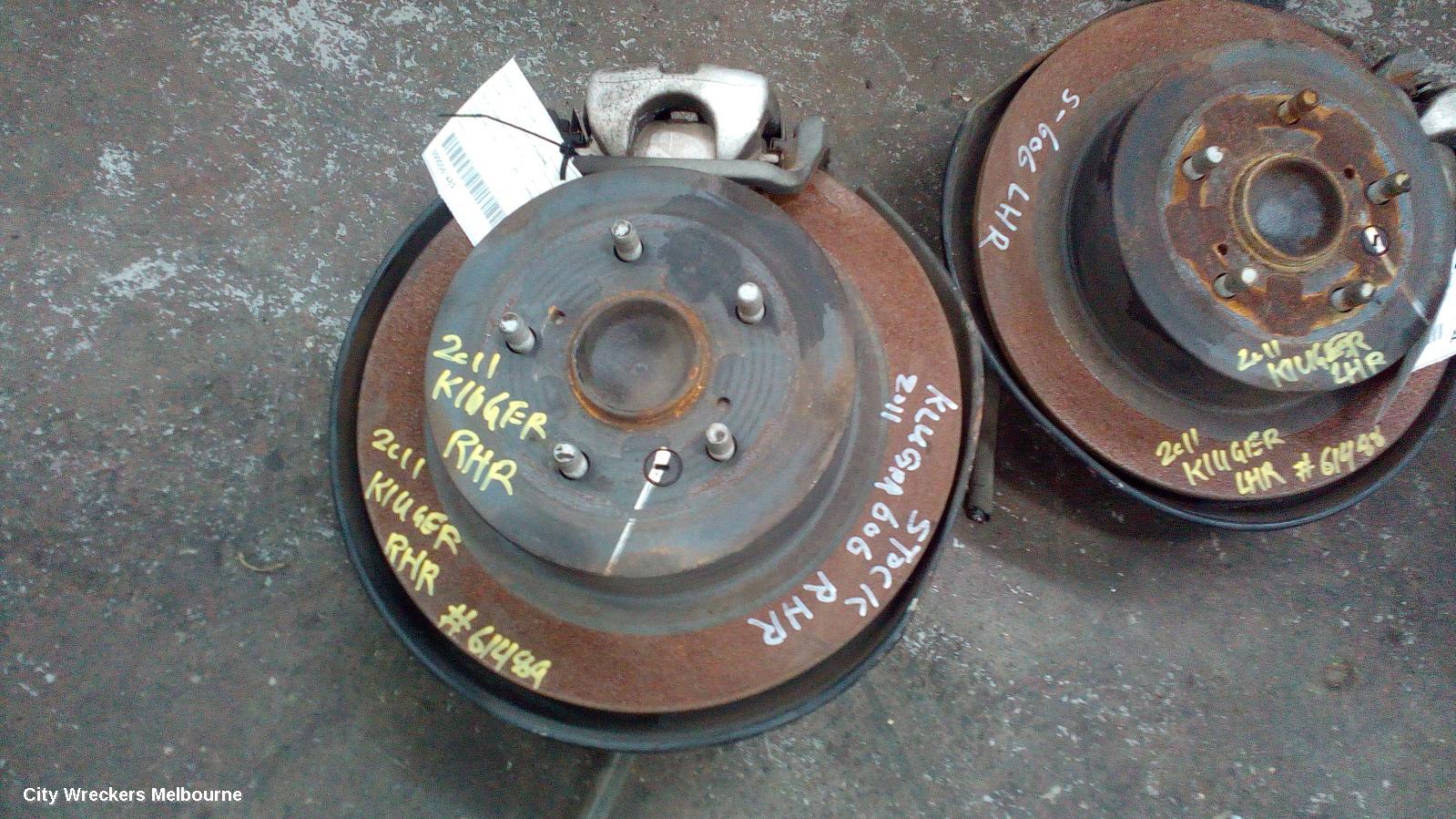 TOYOTA KLUGER RIGHT REAR HUB ASSEMBLY, GSU40-GSU45, 2WD, 05/2007 - 02/2014 - Image 3