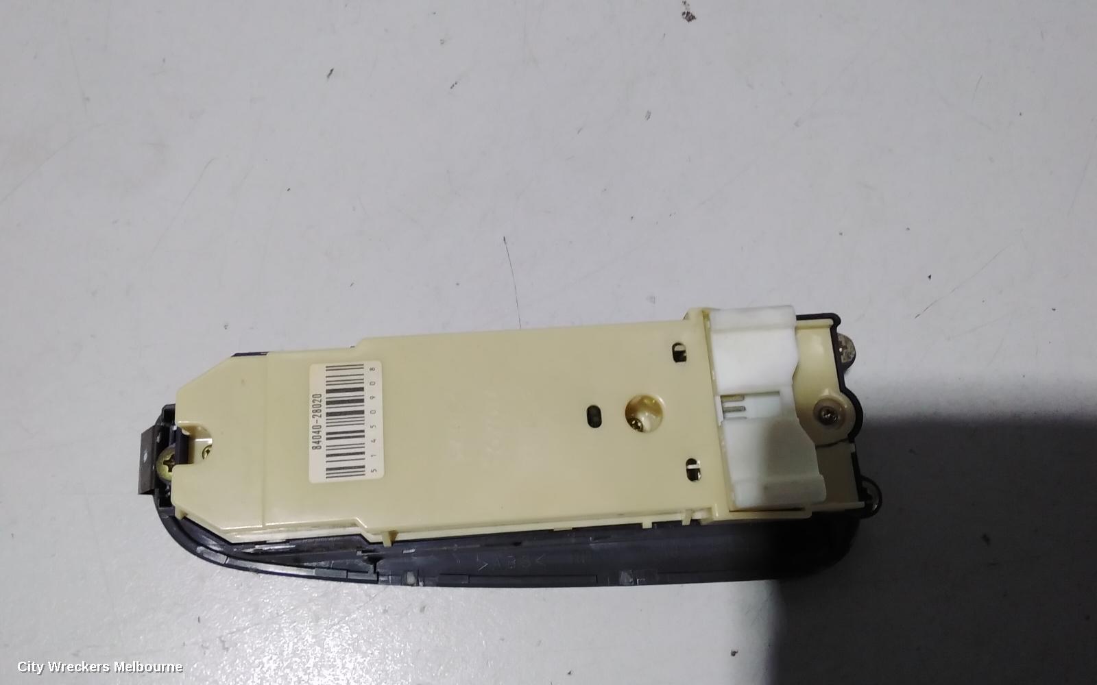 TOYOTA TARAGO PWR DR WIND SWITCH, RH FRONT (MASTER SWITCH), ACR30, 2DR, 06/2000 - 02/2006 - Image 2