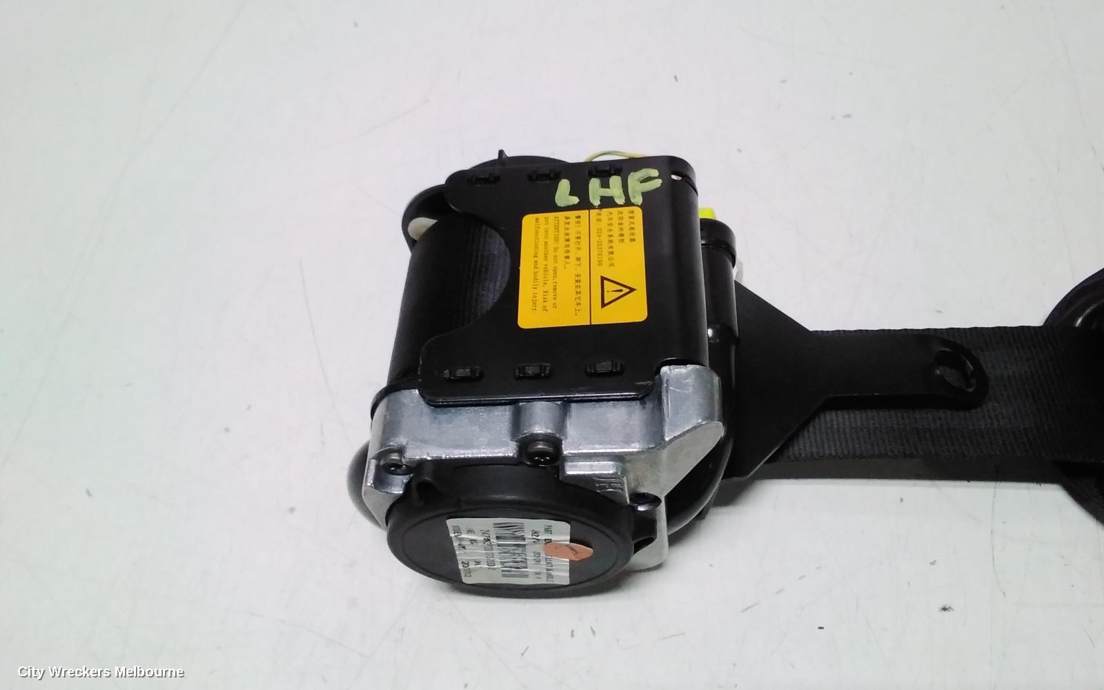 GREAT WALL STEED SEATBELT/STALK, LH FRONT, SEAT BELT ONLY, K2/NBP, 07/2016 - 12/2021 - Image 3