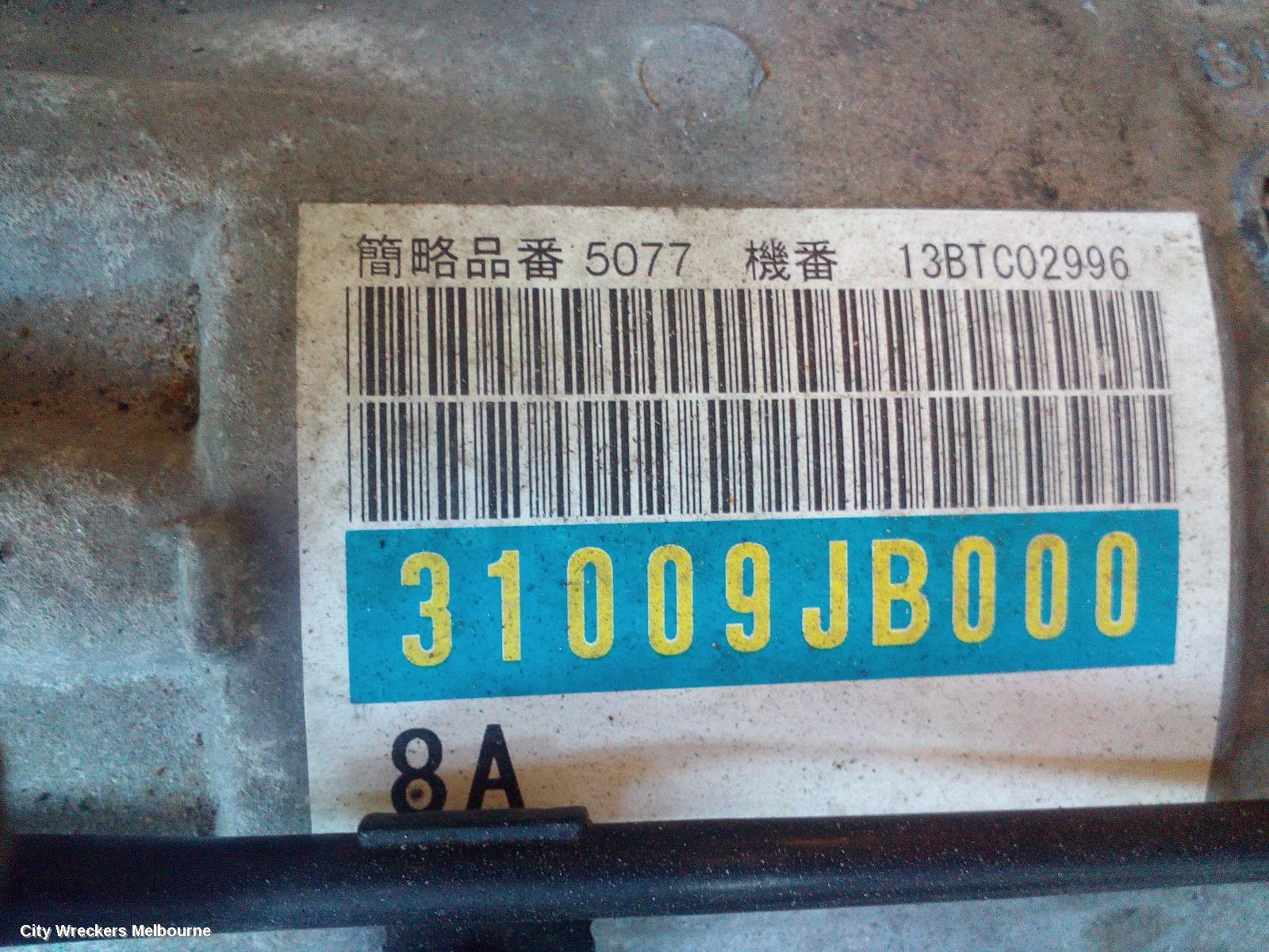 TOYOTA 86 TRANS/GEARBOX, AUTO, PETROL, 2.0, FA20, ZN6, 04/2012 ONWARDS - Image 3