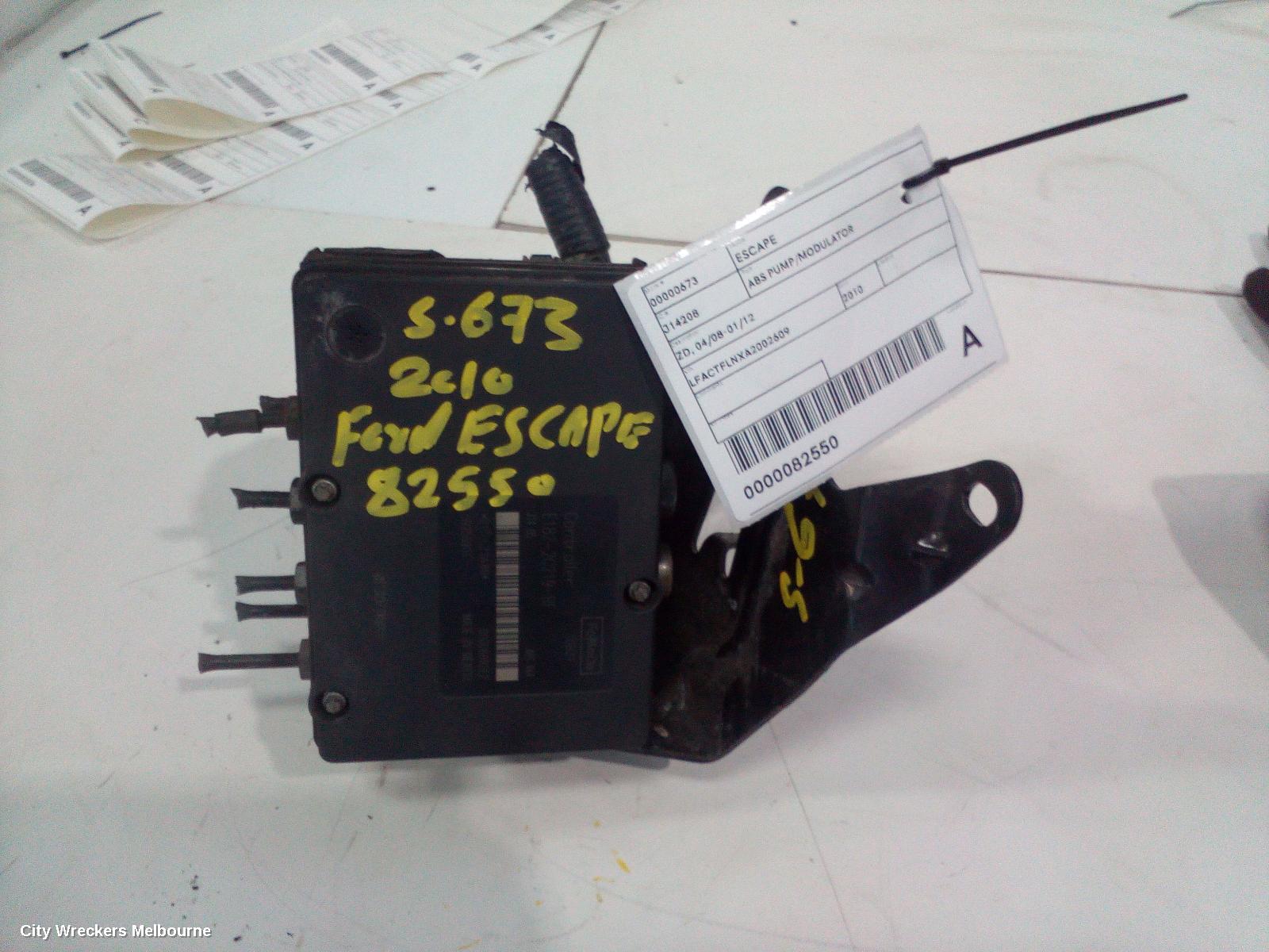 FORD ESCAPE ABS PUMP/MODULATOR, ZD, 04/2008 - 01/2012 - Image 1