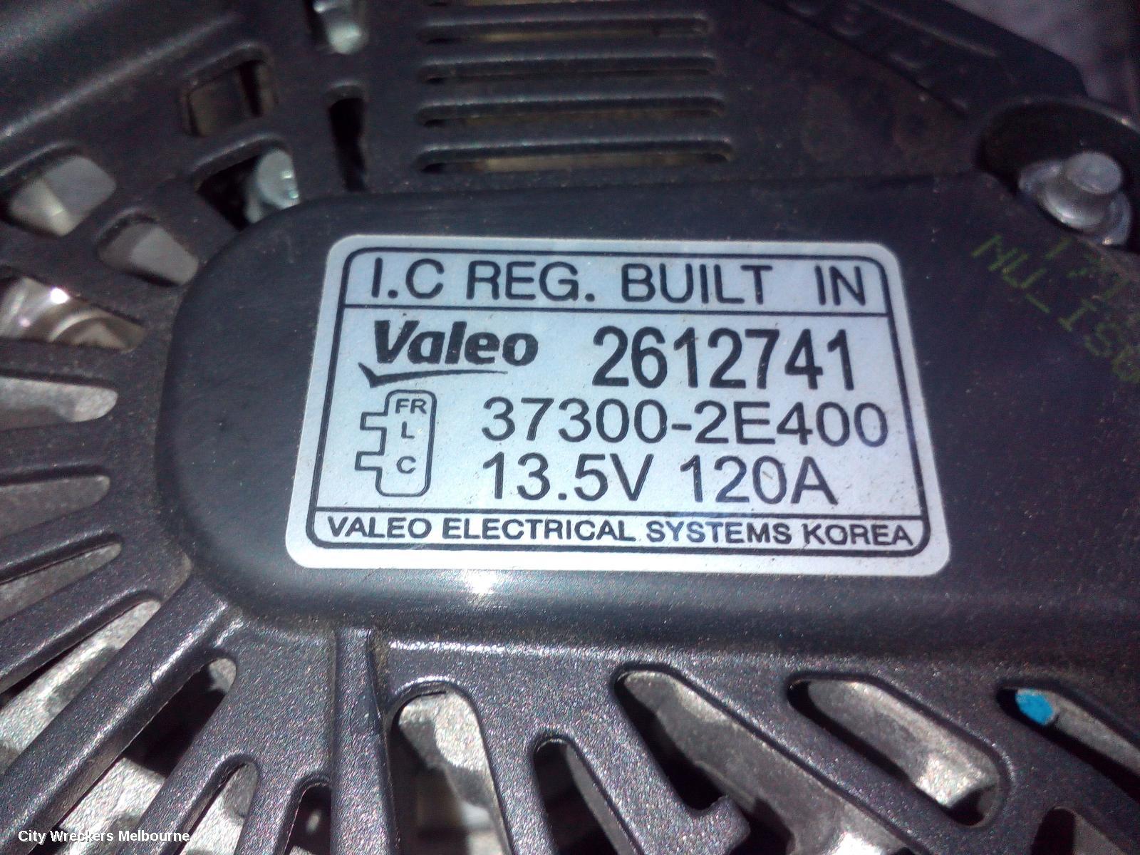 HYUNDAI TUCSON ALTERNATOR, PETROL, 2.0, G4NA/G4NC, AUTO T/M, TL, 07/2015 - 01/2021 - Image 1