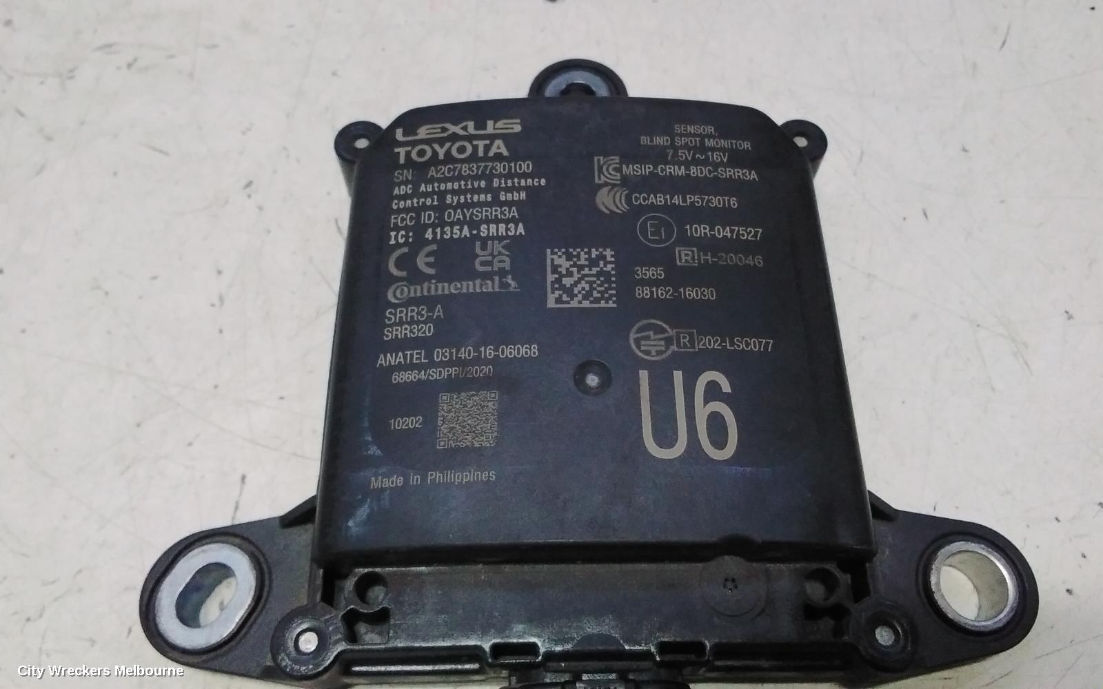 TOYOTA COROLLA CROSS REVERSE CAMERA, XG10, BLIND SPOT MONITOR SENSOR (RH REAR BEHIND BUMPER), 01/2022 ONWARDS - Image 2