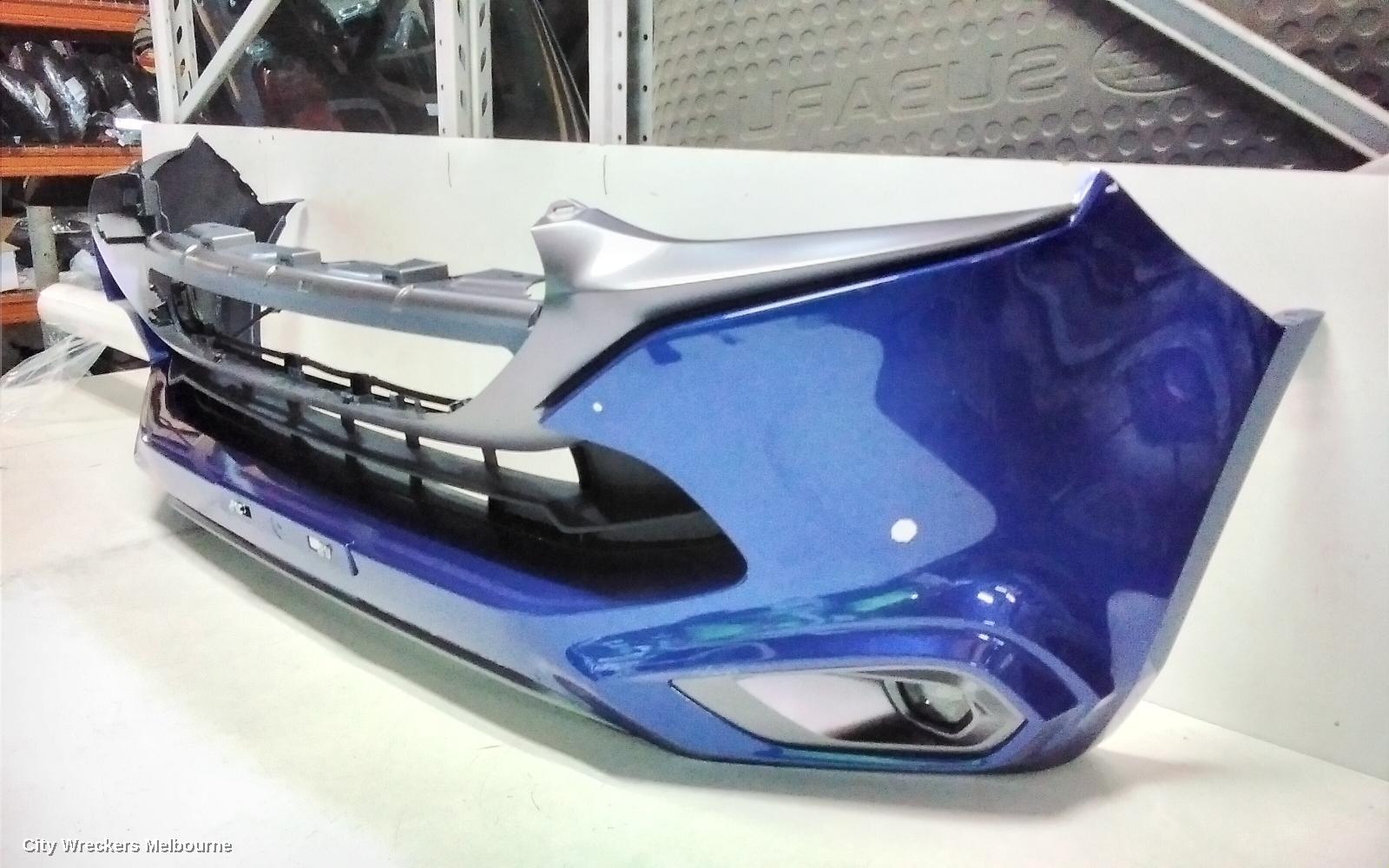 ISUZU MU-X FRONT BUMPER, 2ND GEN, BUMPER BAR, W/ PARKING SENSOR TYPE, GREY INSERT, 01/2022 ONWARDS - Image 2