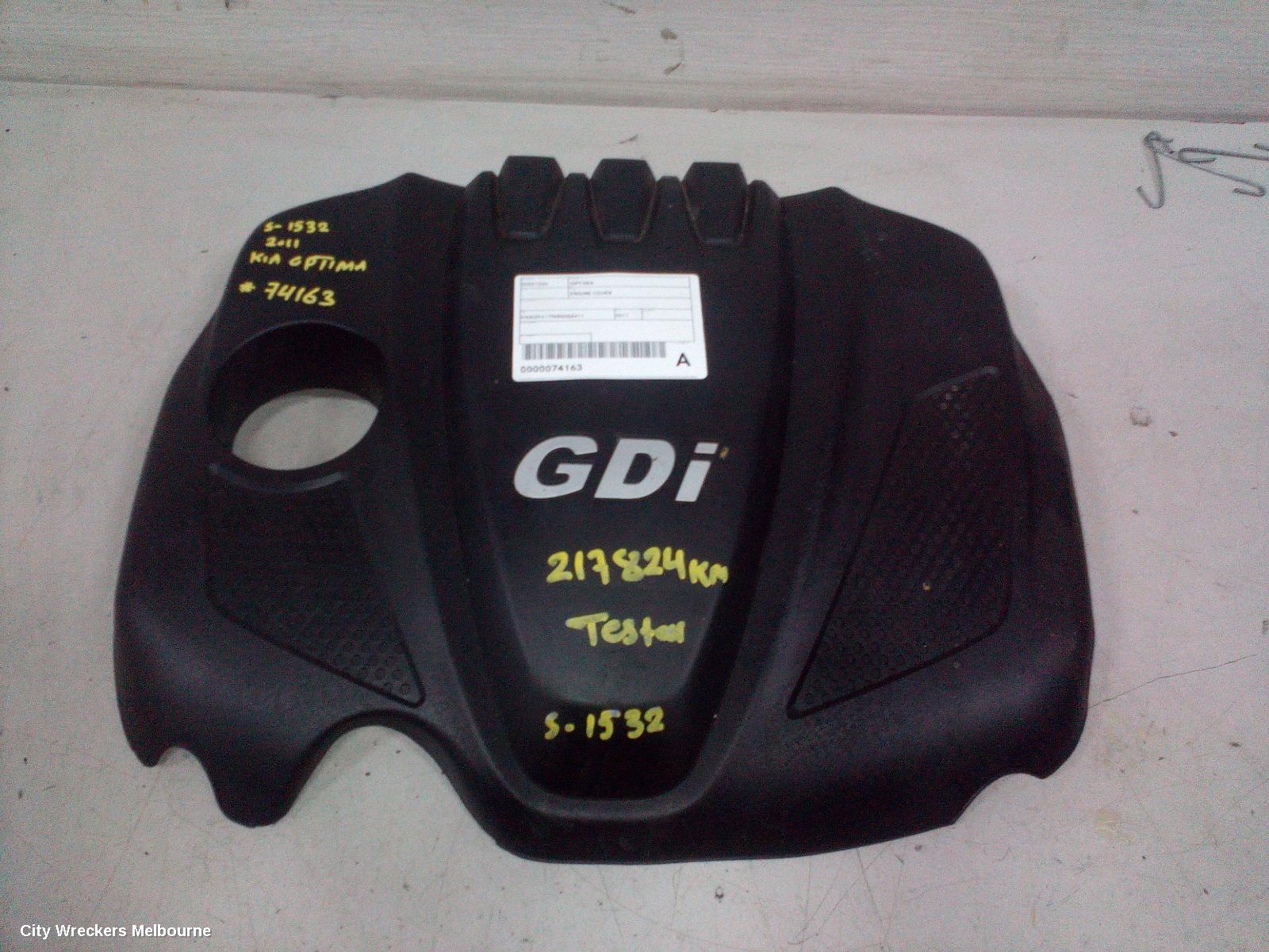 KIA OPTIMA ENGINE COVER, PETROL, 2.4, G4KJ, TF, 01/2011 - 10/2015 - Image 1