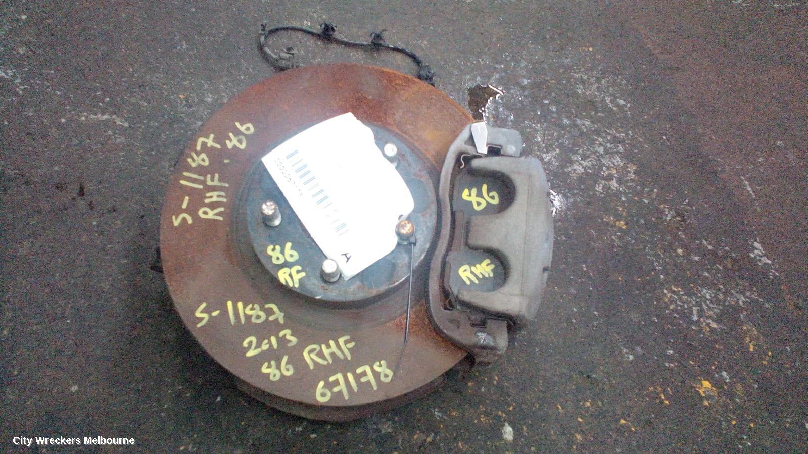 TOYOTA 86 RIGHT FRONT HUB ASSEMBLY, ZN6, GT, 277MM DIA DISC, 04/2012 ONWARDS - Image 1
