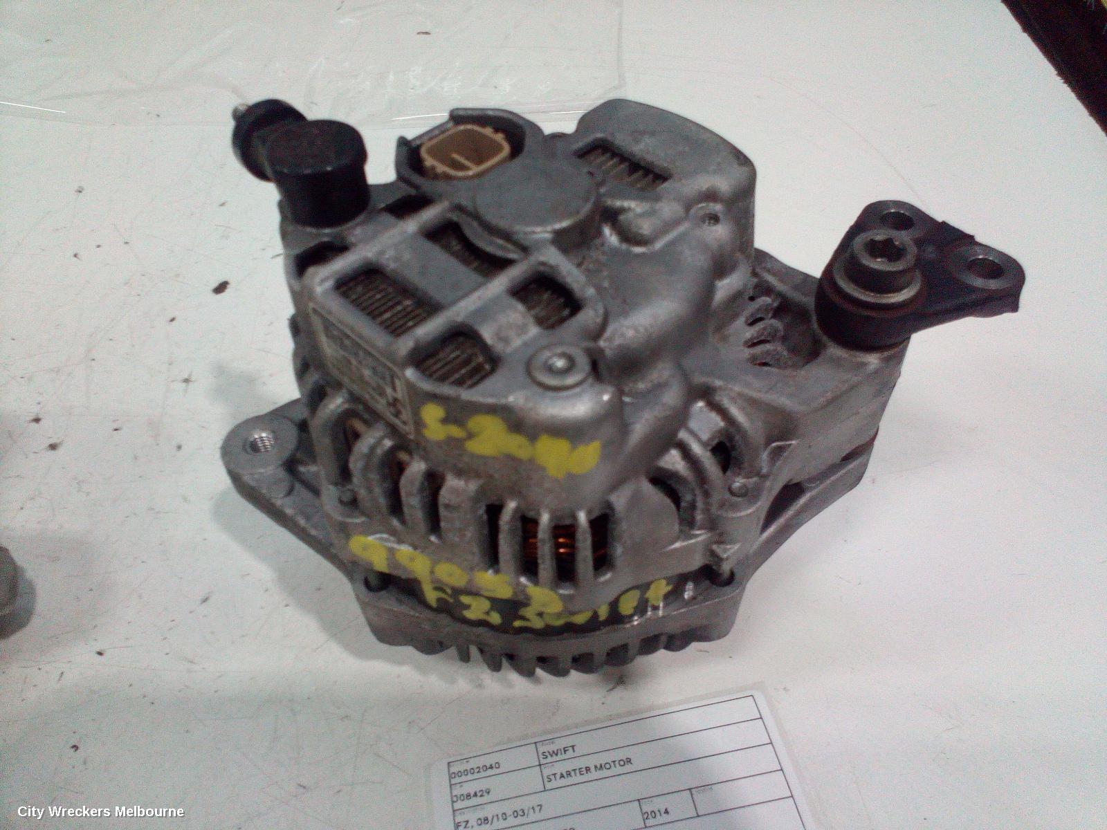 SUZUKI SWIFT STARTER, PETROL, 1.6, M16A, SPORTS, FZ, 08/2010 - 03/2017 - Image 3