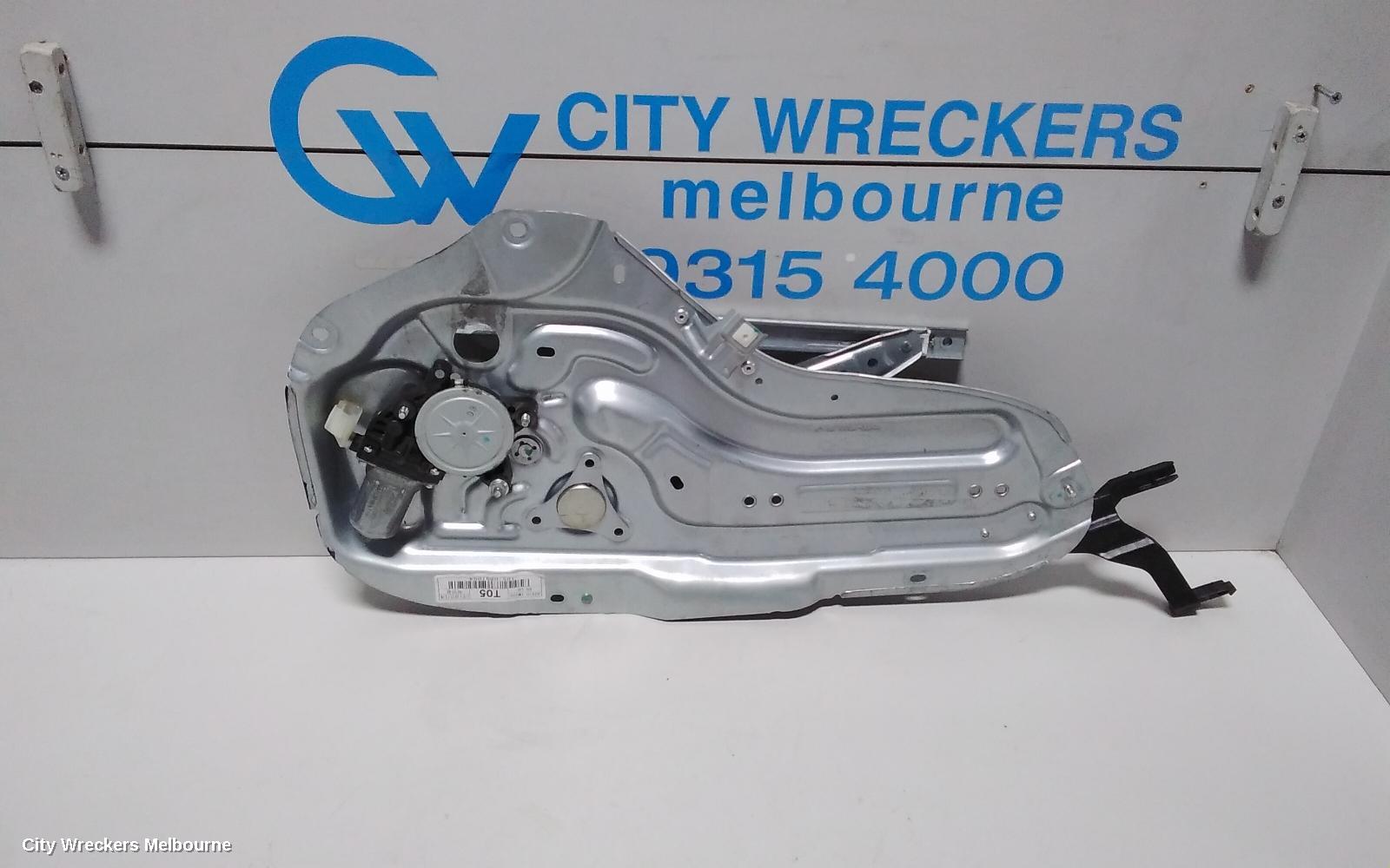 KIA CERATO LEFT REAR WND REG/MOTOR, TD, SEDAN/HATCH, 10/2008 - 03/2013 - Image 1