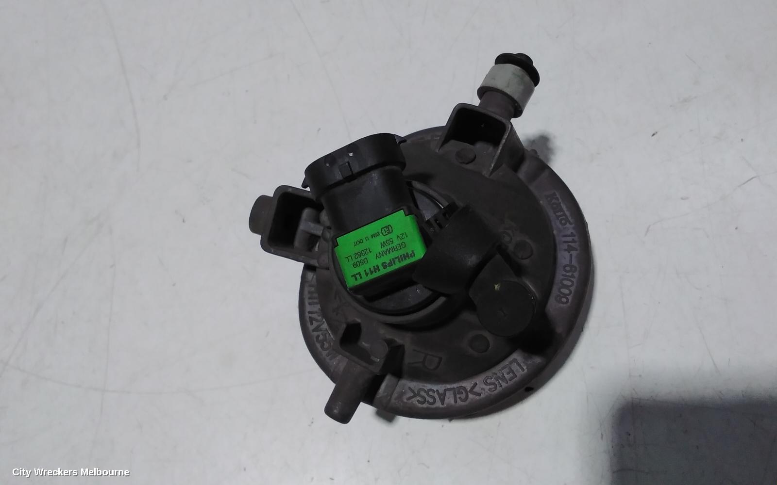MAZDA 3 RIGHT INDICATOR/FOG/SIDE, BUMPER FOGLAMP, BK, ROUND TYPE, LENS# 114-61009, 10/2003 - 04/2009 - Image 2