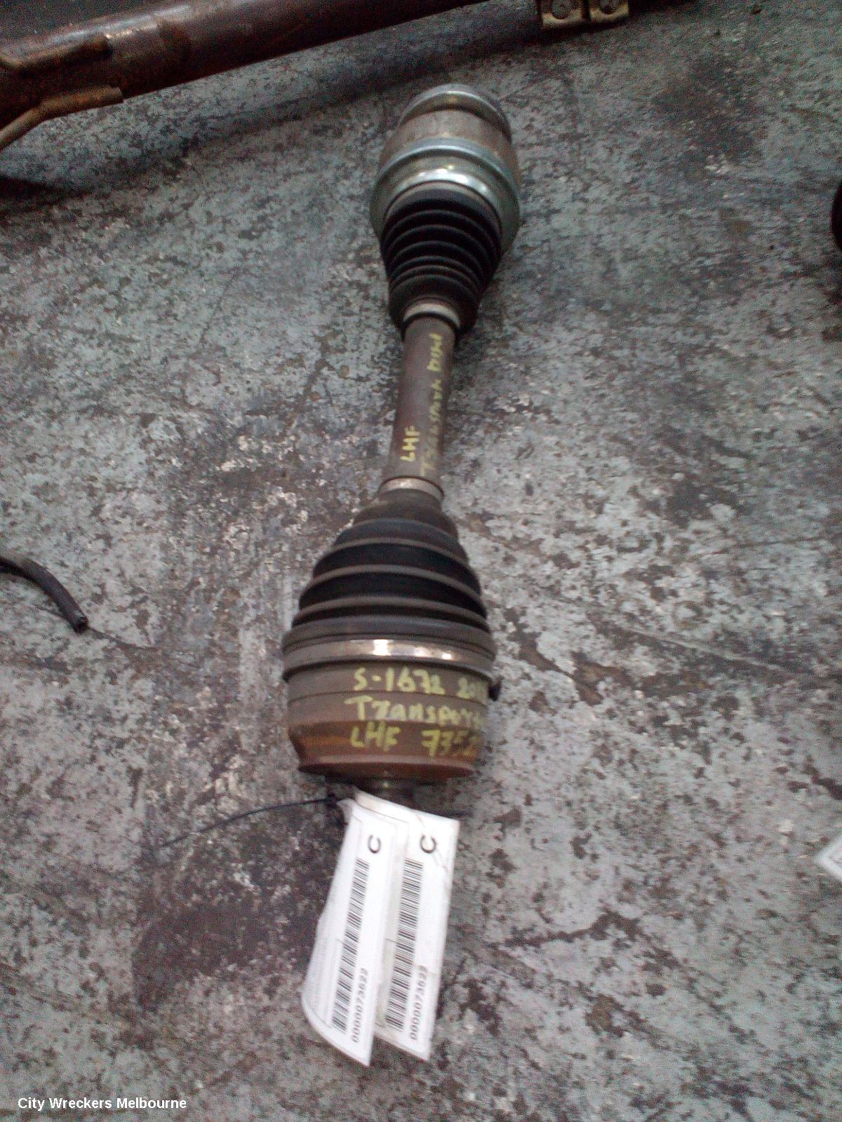 VOLKSWAGEN TRANSPORTER LEFT DRIVESHAFT, FRONT, DIESEL, 2.0, TURBO, T5, 03/2010 - 06/2015 - Image 3