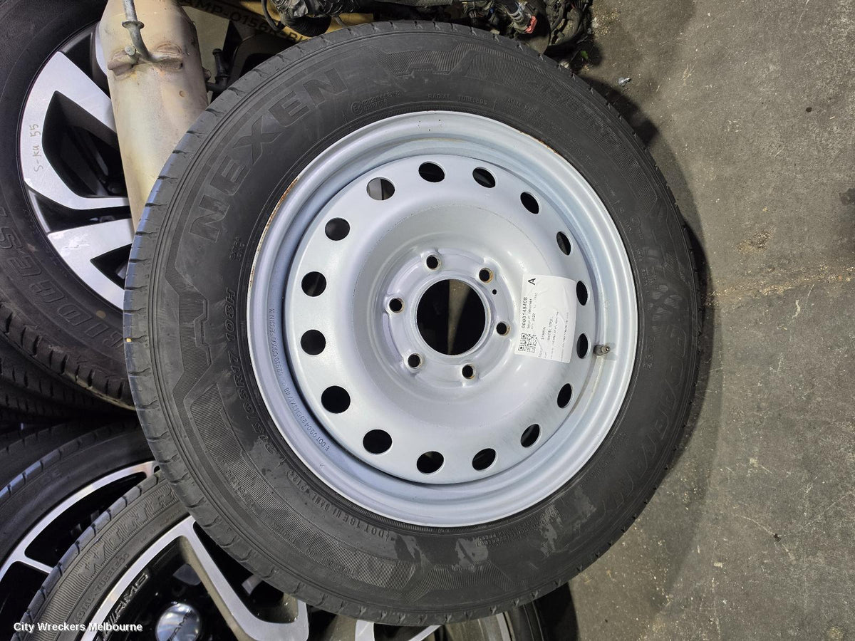 HYUNDAI STARIA WHEEL STANDARD/STEEL, FACTORY, 17X6.5IN, US4, 04/2021 ONWARDS - Image 1