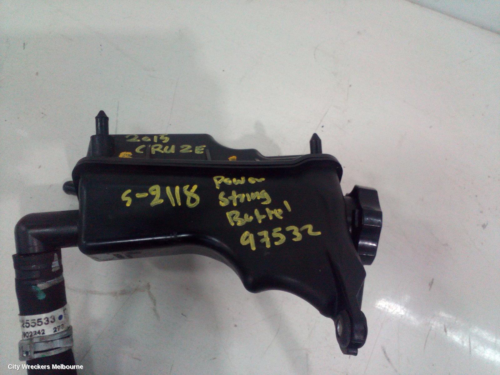 HOLDEN CRUZE, JH 03/2011 - 01/2017, POWER STEERING  BOTTEL : 97532 - Image 2