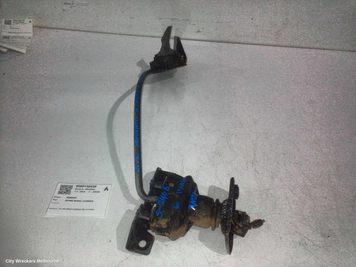 VOLKSWAGEN AMAROK SPARE WHEEL CARRIER, 2H, 16IN, SINGLE CAB/DUAL CAB, 10/2010 - 09/2022 - Image 2