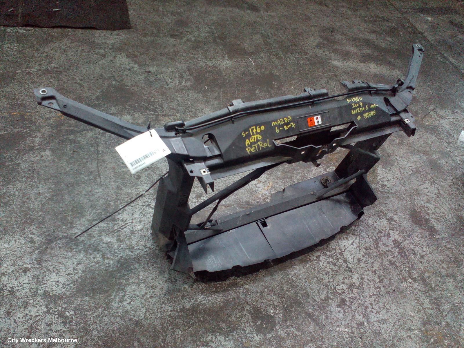 MAZDA 6 RADIATOR SUPPORT, GG/GY, PLASTIC- BOLTS ON, 09/2002 - 01/2008 - Image 2