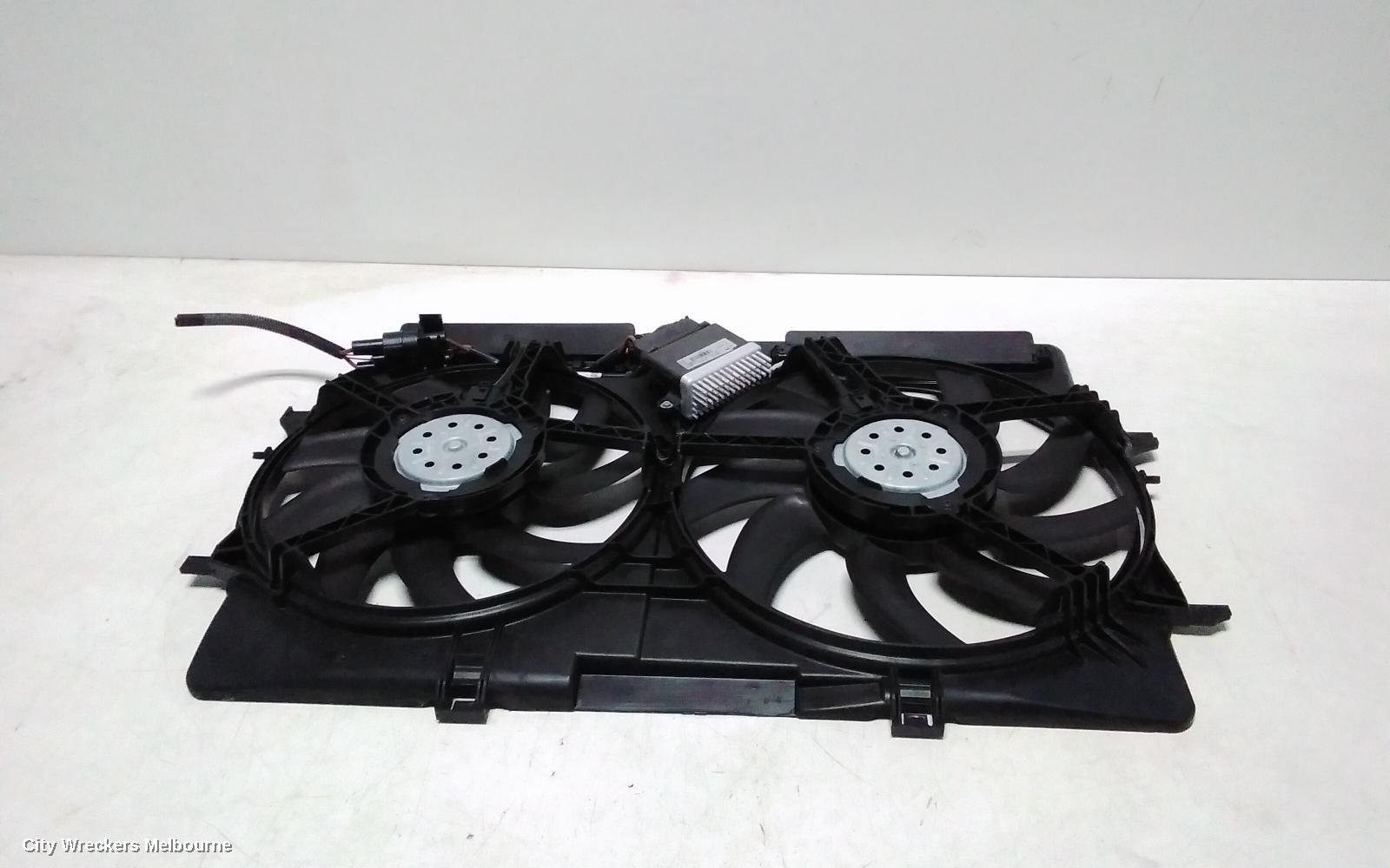 AUDI A4 FAN, DUAL FAN ASSY, 2.0, DIESEL, 400W/200W, B8 8K, 02/2008 - 01/2016 - Image 2