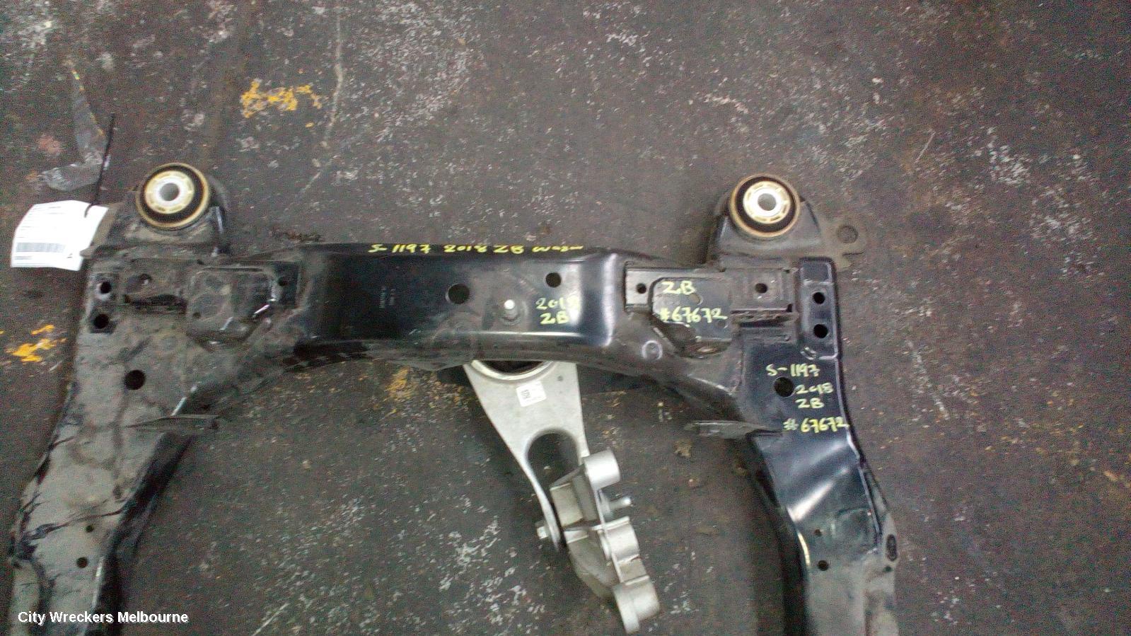 HOLDEN COMMODORE FRT XMEMBER/CRADLE, PETROL, 2.0, FWD, ZB, 10/2017 - 12/2020 - Image 3