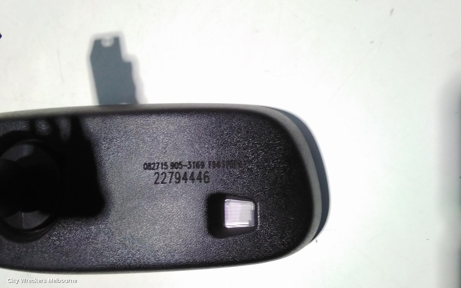 HOLDEN INSIGNIA INTERIOR MIRROR, GA, 02/2015 - 01/2017 - Image 3
